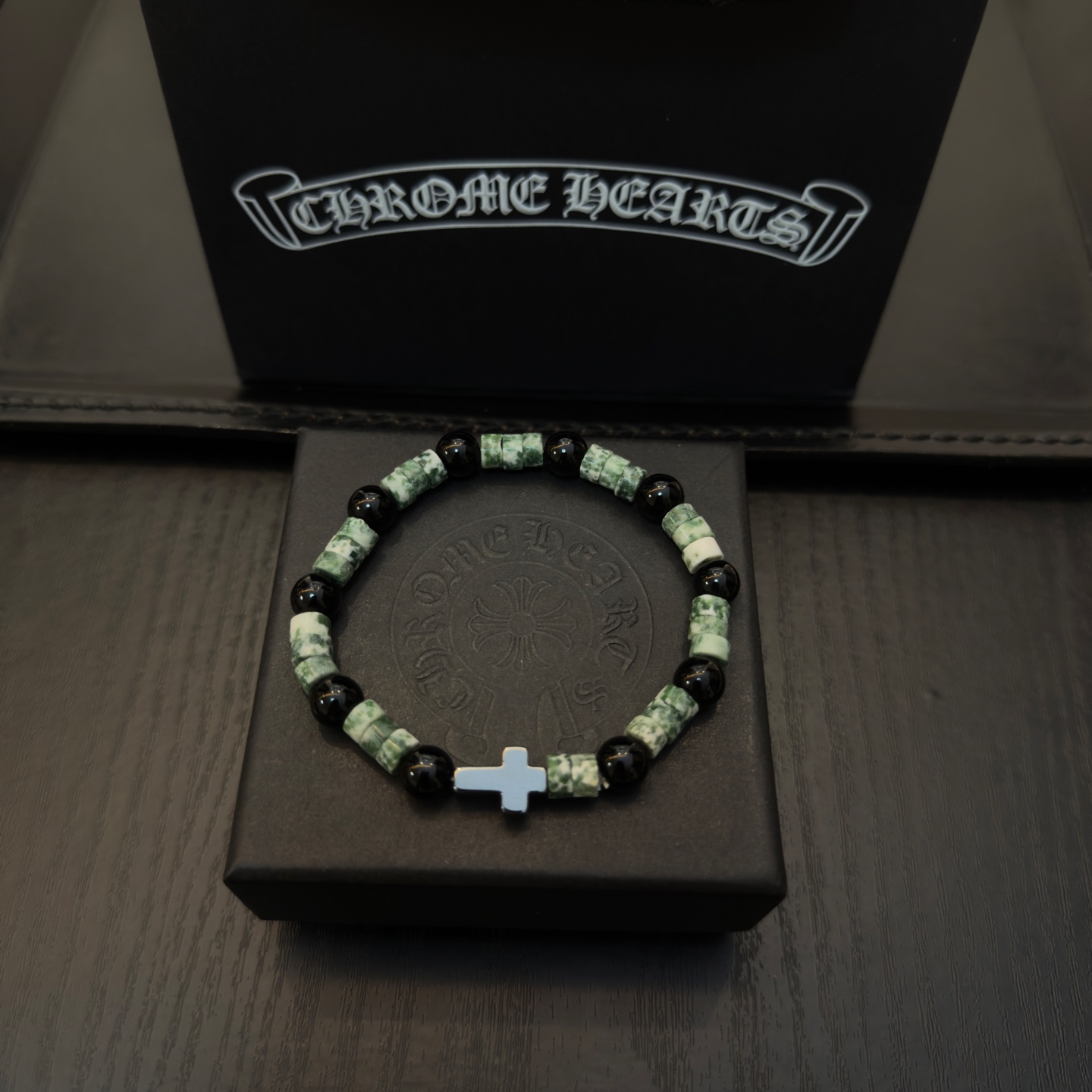 新款【专柜品质】Chrome Hearts克罗心 经典复古多元素手串手链 ，快手/ins/小红书热门，凹