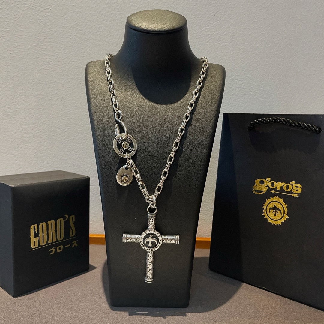 NO:382019,[New Products are on the Shelves] Goro’s Takahashi Goro Cross Bird Pendant, Takahashi Classic Alphabet Necklace, Top Version, Accepted Exclusive Shooting, Focus on the High-end Market, Kuaishou/ins/Xiaohongshu Hot Models, absolutely different from the ordinary version!  The details of the picture product are consistent with ZP!  Original production process, precision quality, purely handmade, authentic model opening, fashion essentials, both men and women can wear, same couple style, rock punk silver style, retro elements, trendy and versatile, same style on the official website, fine jewelry, necklace19860909【新品上架】Goro’s高桥吾郎十字架飞鸟吊坠,高桥经典字母项链,顶级版本,认准独家拍摄,主攻高端市场 ,快手/ins/小红书热门款,绝对区别普通版本！图片产品细节与ZP一致！原版制作工艺 精工品质 纯手工打造 ～正品开模潮流时尚必备 男女均可佩戴 情侣款同款 摇滚朋克泰银风格 复古元素 潮流百搭 官网同款,饰品精品,necklace,Jewelry
