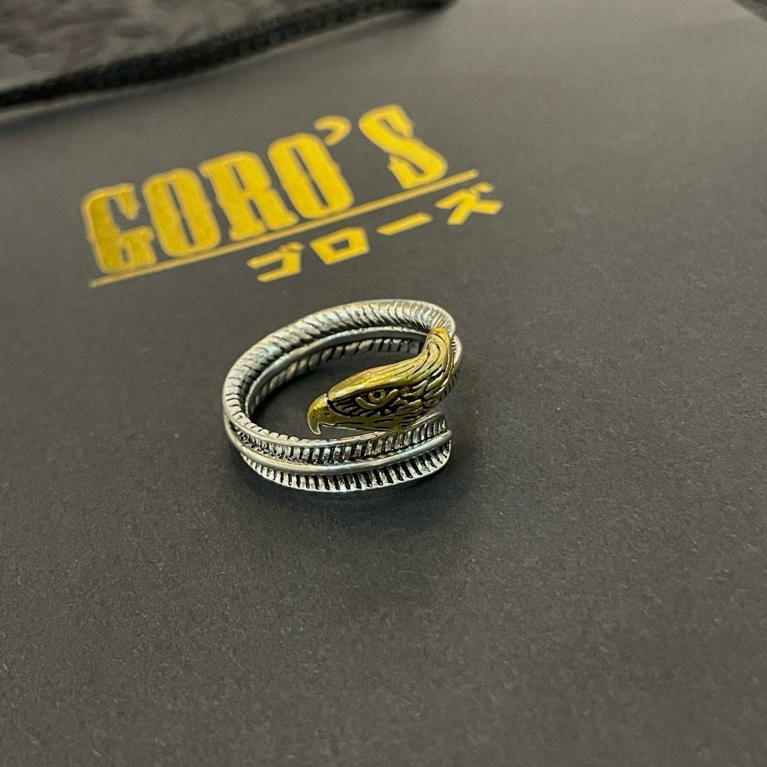 NO:543089,Batch [new product on the shelves] Goro’s Goro Takahashi Eagle Beak Open Ring, the top version. Be sure to take exclusive photos. Focus on the high-end market. It is absolutely different from the ordinary version!  The product details in the pictures are consistent with ZP!  Original production process, exquisite quality, purely handmade ~ Authentic mold opening, a must-have for fashion, can be worn by both men and women, the same style for couples, rock punk Thai silver style, retro elements, trendy and versatile, the same style as the official website, fine jewelry, ring19860909批【新品上架】Goro’s高桥吾郎鹰嘴开口戒指,顶级版本 认准独家拍摄 主攻高端市场 绝对区别普通版本！图片产品细节与ZP一致！原版制作工艺 精工品质 纯手工打造 ～正品开模潮流时尚必备 男女均可佩戴 情侣款同款 摇滚朋克泰银风格 复古元素 潮流百搭 官网同款,饰品精品,ring,Jewelry