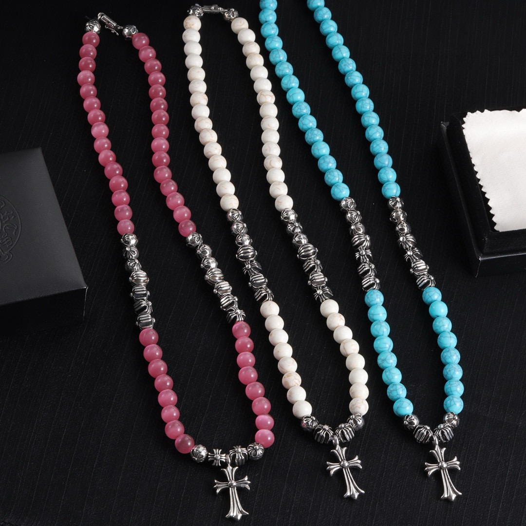 NO:556677,Batch of new [counter quality] Chrome Hearts classic retro multi-element cat-eye multi-color necklace, popular on Kuaishou/ins/Xiaohongshu, different concave and convex shapes and pattern design styles are unique. The cross scout flower is the symbol of Chrome Hearts, so it is more durable. Genuine pattern-printing Chrome Hearts distinguishes the ordinary light version in the market. Match the standard quality. Look at the printing details. The degree of retro gray oxidation. Seiko version!  , jewelry boutique, chrome hearts, chrome hearts, necklace19860909批 新款【专柜品质】Chrome Hearts克罗心 经典复古多元素猫眼多颜色项链 ,快手/ins/小红书热门,凹凸造型不同的花纹设计风格呈现出与众不同 十字架童军花是克罗心的标志 所以更经久不衰 正品打版Chrome Hearts克罗心 区别市场普通轻版 对版对标品质 看字印细节 复古做旧灰氧程度.精工版本！,饰品精品,chrome hearts,chrome hearts,necklace,Jewelry