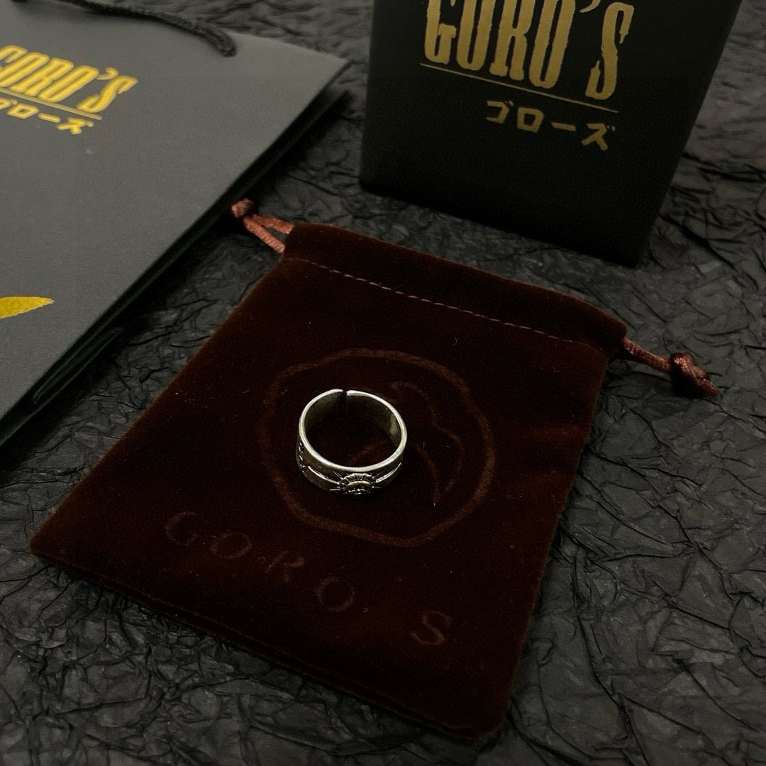 💰85  【新品上架】Goro’s高桥吾郎戒指，顶级版本 认准独家拍摄 主攻高端市场 绝对区别普通版本！图片产品细节与ZP一致！原版制作工艺 精工品质 纯手工打造 ～正品开模💝潮流时尚必备 男女均可佩戴 情侣款同款 摇滚朋克泰银风格 复古元素 潮流百搭 官网同款❤️