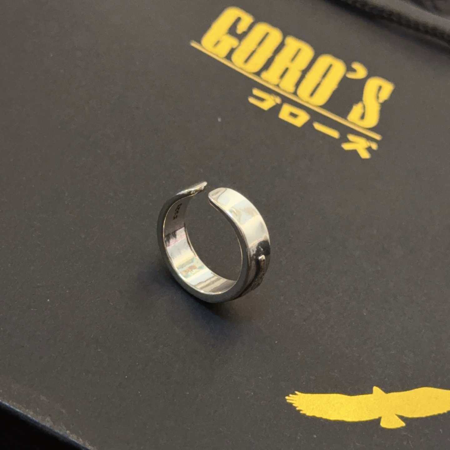 💰85  【新品上架】Goro’s高桥吾郎戒指，顶级版本 认准独家拍摄 主攻高端市场 绝对区别普通版本！图片产品细节与ZP一致！原版制作工艺 精工品质 纯手工打造 ～正品开模💝潮流时尚必备 男女均可佩戴 情侣款同款 摇滚朋克泰银风格 复古元素 潮流百搭 官网同款❤️