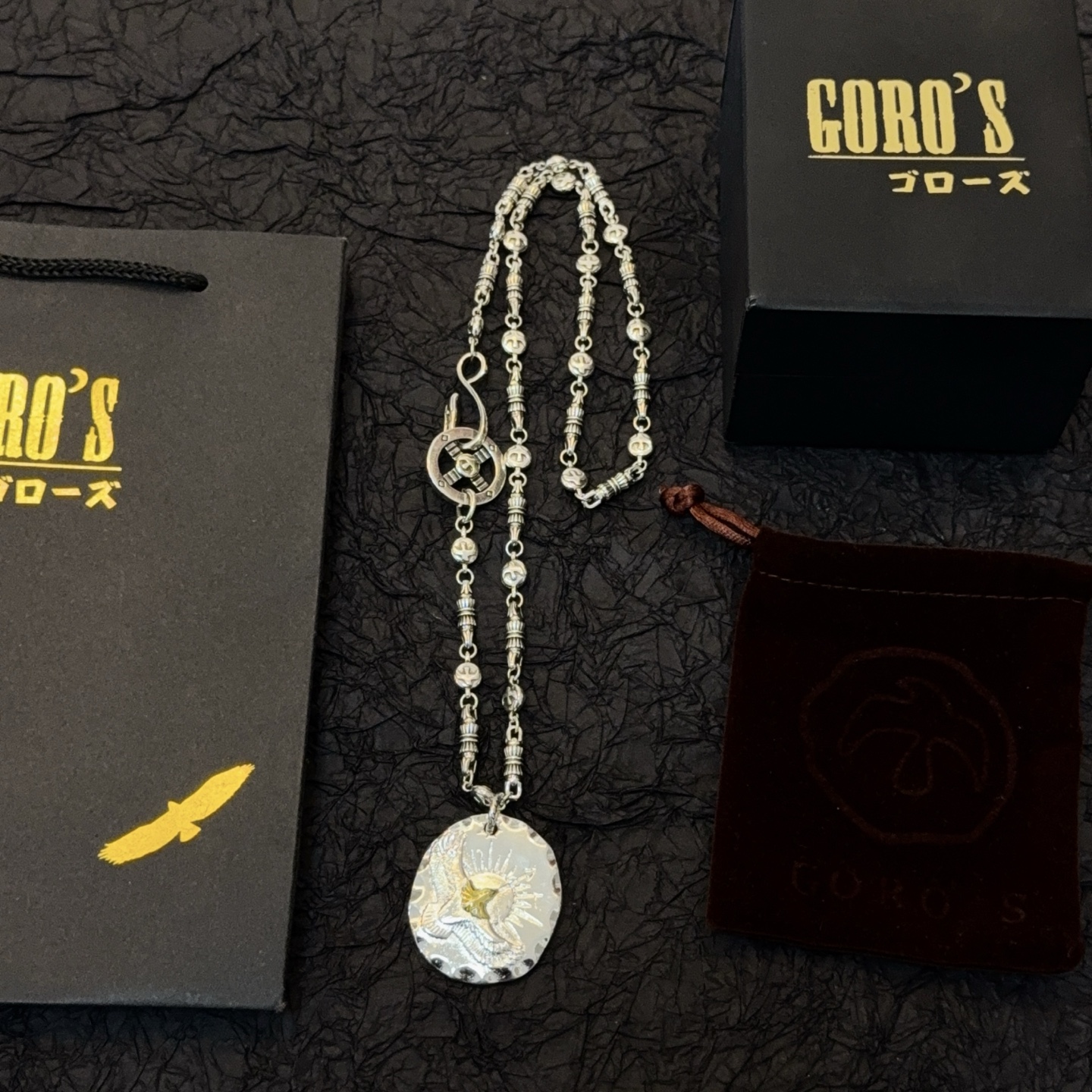 Goro's 新品上架Goro’s高桥吾郎项链 认准独家拍摄 主攻高端市场 快手/ins/小红书热门款