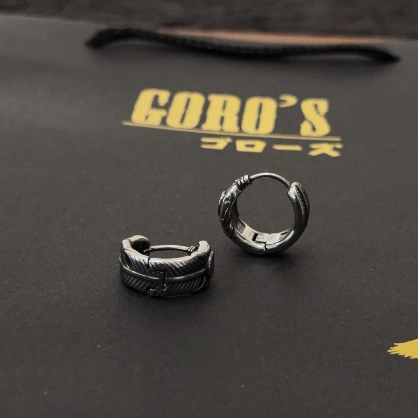 Goro's 批 【新品上架】Goro’s高桥吾郎羽毛耳环