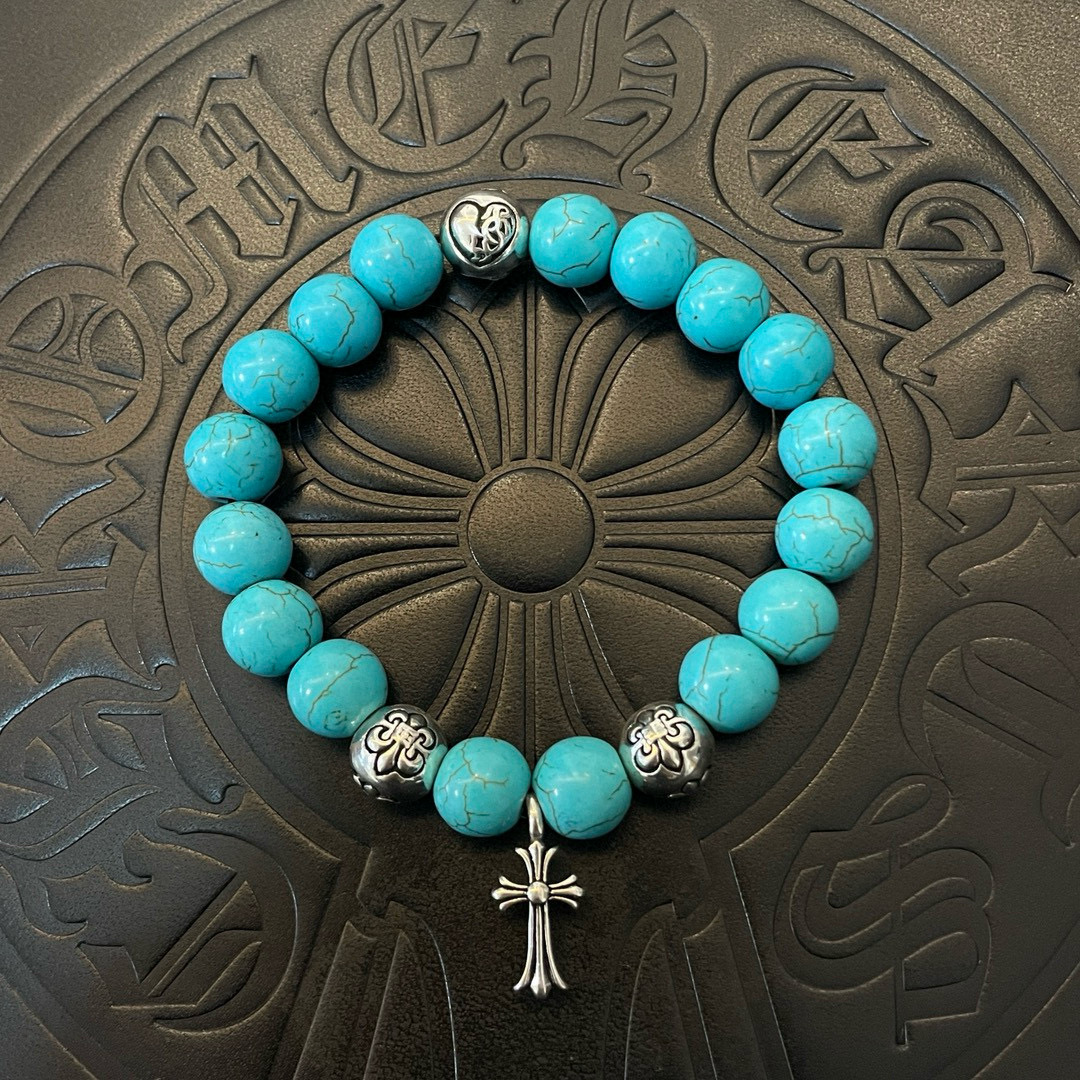 NO:642474,New [counter quality] Chrome Hearts Classic retro blue turquoise* multi-element bracelet. Concave and convex shapes with different pattern design styles are different. The cross scout flower is the symbol of Chrome Hearts, so it is more durable. Genuine pattern-printed Chrome Hearts distinguishes the ordinary light version in the market. Match the version and benchmark quality. Look at the printing details. The degree of retro gray oxidation. Seiko version!  , jewelry boutique, chrome hearts, chrome hearts, bracelet19860909新款【专柜品质】Chrome Hearts克罗心 经典复古蓝松石*多元素手链 凹凸造型不同的花纹设计风格呈现出与众不同 十字架童军花是克罗心的标志 所以更经久不衰 正品打版Chrome Hearts克罗心 区别市场普通轻版 对版对标品质 看字印细节 复古做旧灰氧程度.精工版本！,饰品精品,chrome hearts,chrome hearts,bracelet,Jewelry