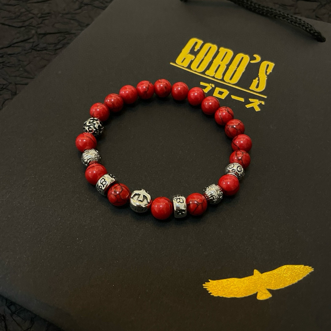 Goro's 批 认准独家拍摄 主攻高端市场 绝对区别普通版本 图片产品细节与ZP一致 制作工艺 精工品质 纯手工打造 ～ 开模 潮流 男女均可佩戴 同款 摇滚朋克泰银风格 元素 潮流百搭