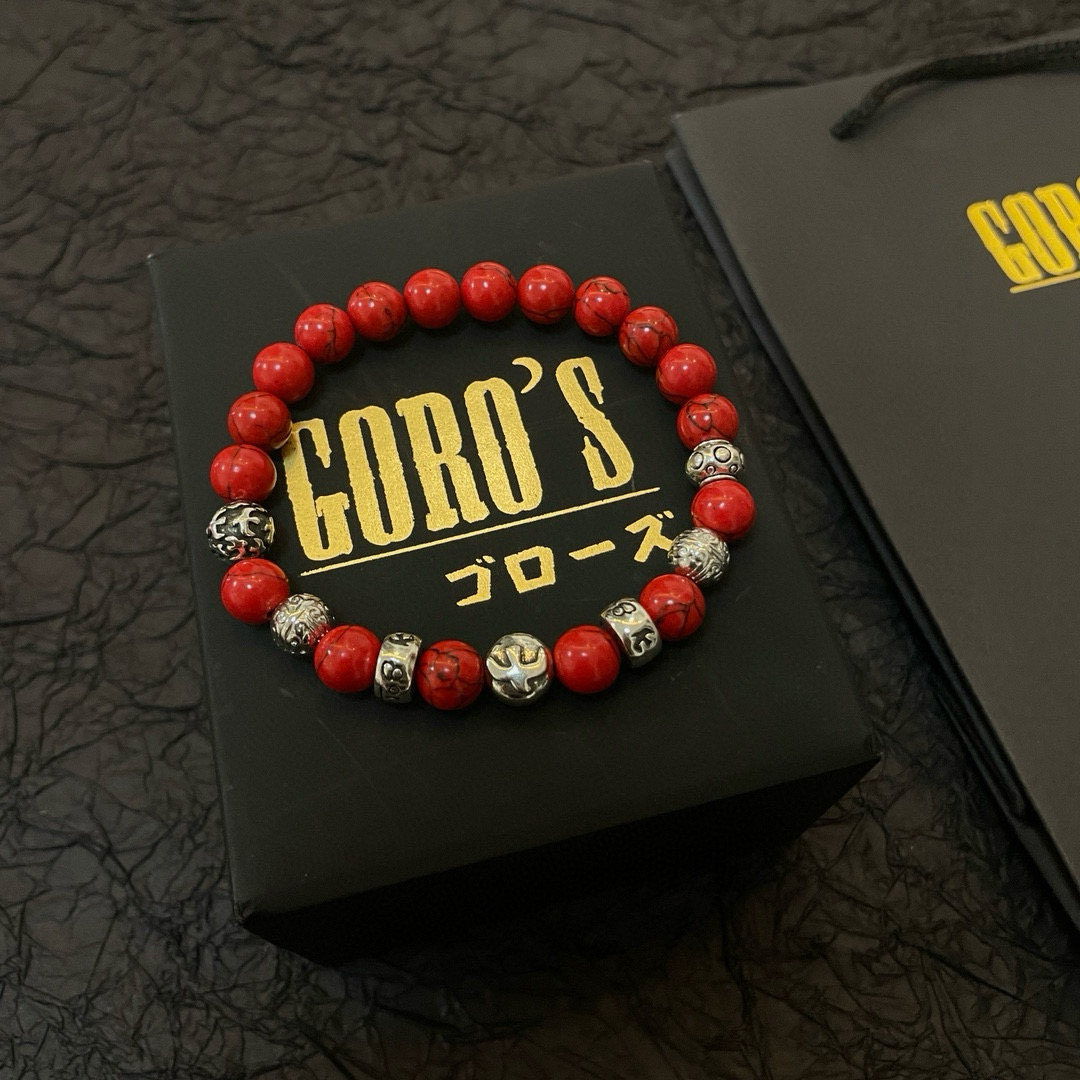Goro's 批 认准独家拍摄 主攻高端市场 绝对区别普通版本 图片产品细节与ZP一致 制作工艺 精工品质 纯手工打造 ～ 开模 潮流 男女均可佩戴 同款 摇滚朋克泰银风格 元素 潮流百搭