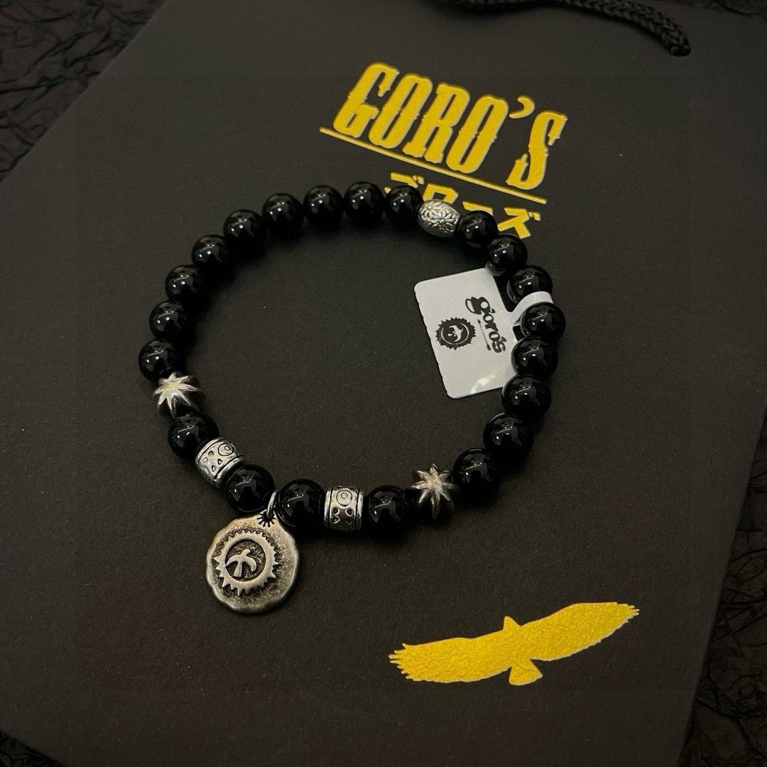 Goro's 批 认准独家拍摄 主攻高端市场 绝对区别普通版本 图片产品细节与ZP一致 制作工艺 精工品质 纯手工打造 ～ 开模 潮流 男女均可佩戴 同款 摇滚朋克泰银风格 元素 潮流百搭