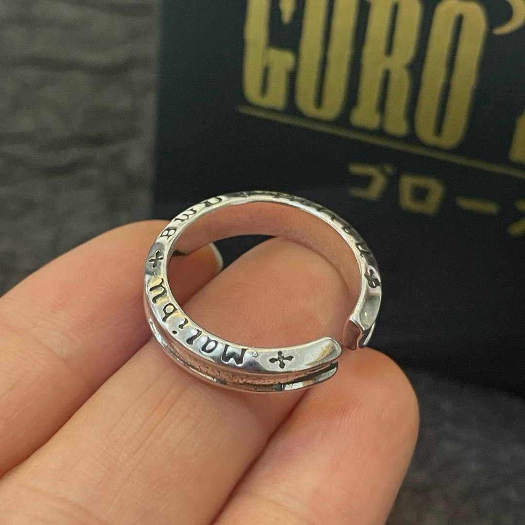 NO:643287,Batch [new product on the shelves] Goro’s Takahashi Goro open ring, top version, look for exclusive shooting, focus on the high-end market, absolutely different from the ordinary version!  The product details in the pictures are consistent with ZP!  Original production process, exquisite quality, purely handmade ~ Genuine open mold, fashionable must-have, can be worn by both men and women, same style for couples, rock punk Thai silver style, retro elements, trendy and versatile, same style as the official website, fine jewelry, ring19860909批【新品上架】Goro’s高桥吾郎开口戒指,顶级版本 认准独家拍摄 主攻高端市场 绝对区别普通版本！图片产品细节与ZP一致！原版制作工艺 精工品质 纯手工打造 ～正品开模潮流时尚必备 男女均可佩戴 情侣款同款 摇滚朋克泰银风格 复古元素 潮流百搭 官网同款,饰品精品,ring,Jewelry