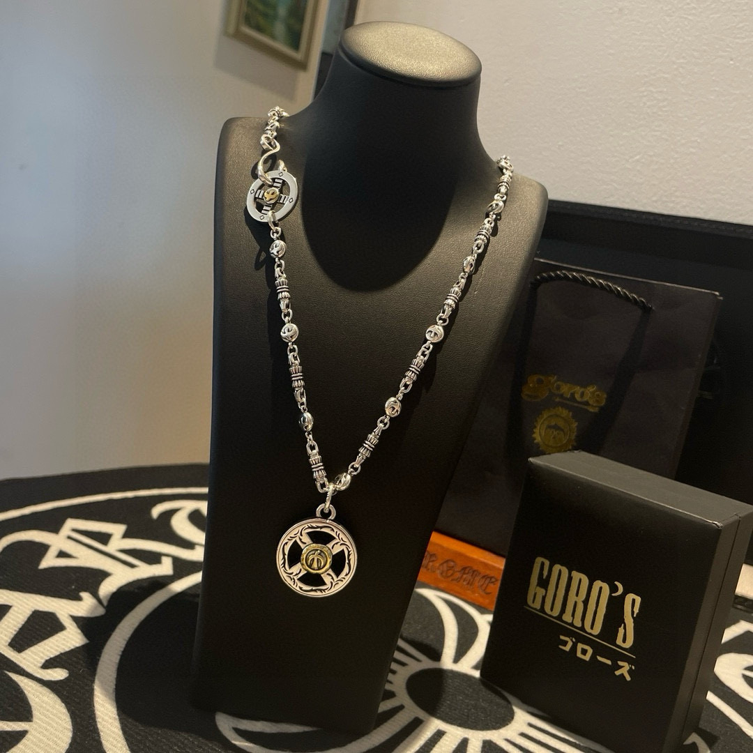Goro's 新品上架Goro’s高桥吾郎金鹰圆牌吊坠