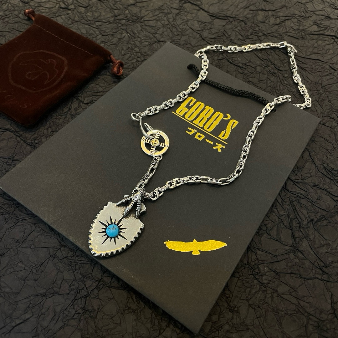 Goro's 新品上架Goro’s高桥吾郎松石老鹰爪吊坠