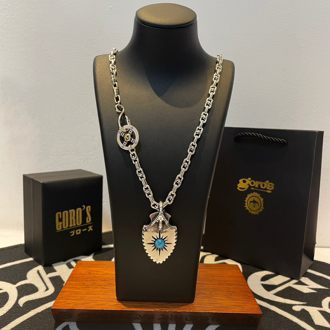 NO:704992,Batch [New Product Arrival] Goro’s Goro Takahashi Turquoise Eagle Claw Pendant Takahashi Classic Necklace Top Version Look for Exclusive Photography Focusing on the High-End Market Definitely Different from the Ordinary Version!  The product details in the pictures are consistent with ZP!  Original production process, exquisite quality, purely handmade ~ Authentic mold opening, trendy and fashionable must-have, can be worn by both men and women, the same style for couples, rock punk Thai silver style, retro elements, trendy and versatile, the same style as the official website, boutique jewelry, necklace19860909批【新品上架】Goro’s高桥吾郎松石老鹰爪吊坠 高桥经典项链 顶级版本 认准独家拍摄 主攻高端市场 绝对区别普通版本！图片产品细节与ZP一致！原版制作工艺 精工品质 纯手工打造 ～正品开模潮流时尚必备 男女均可佩戴 情侣款同款 摇滚朋克泰银风格 复古元素 潮流百搭 官网同款,饰品精品,necklace,Jewelry