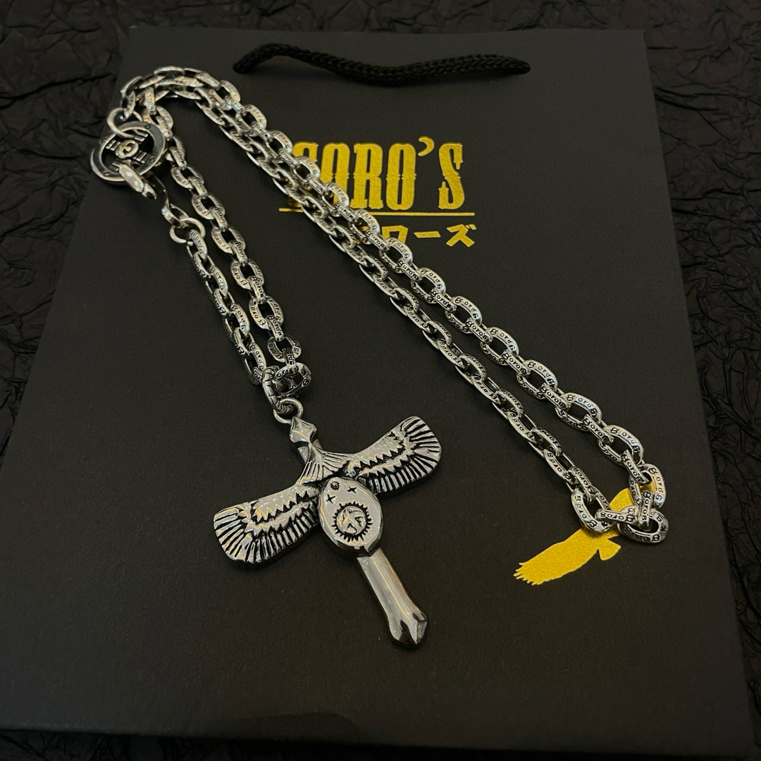 新品上架】Goro’s高桥吾郎松石海胆银饼吊坠,高桥经典项链,顶级版本,认准独家拍摄,主攻高端市场 ,快手/ins/小红书热门款 8