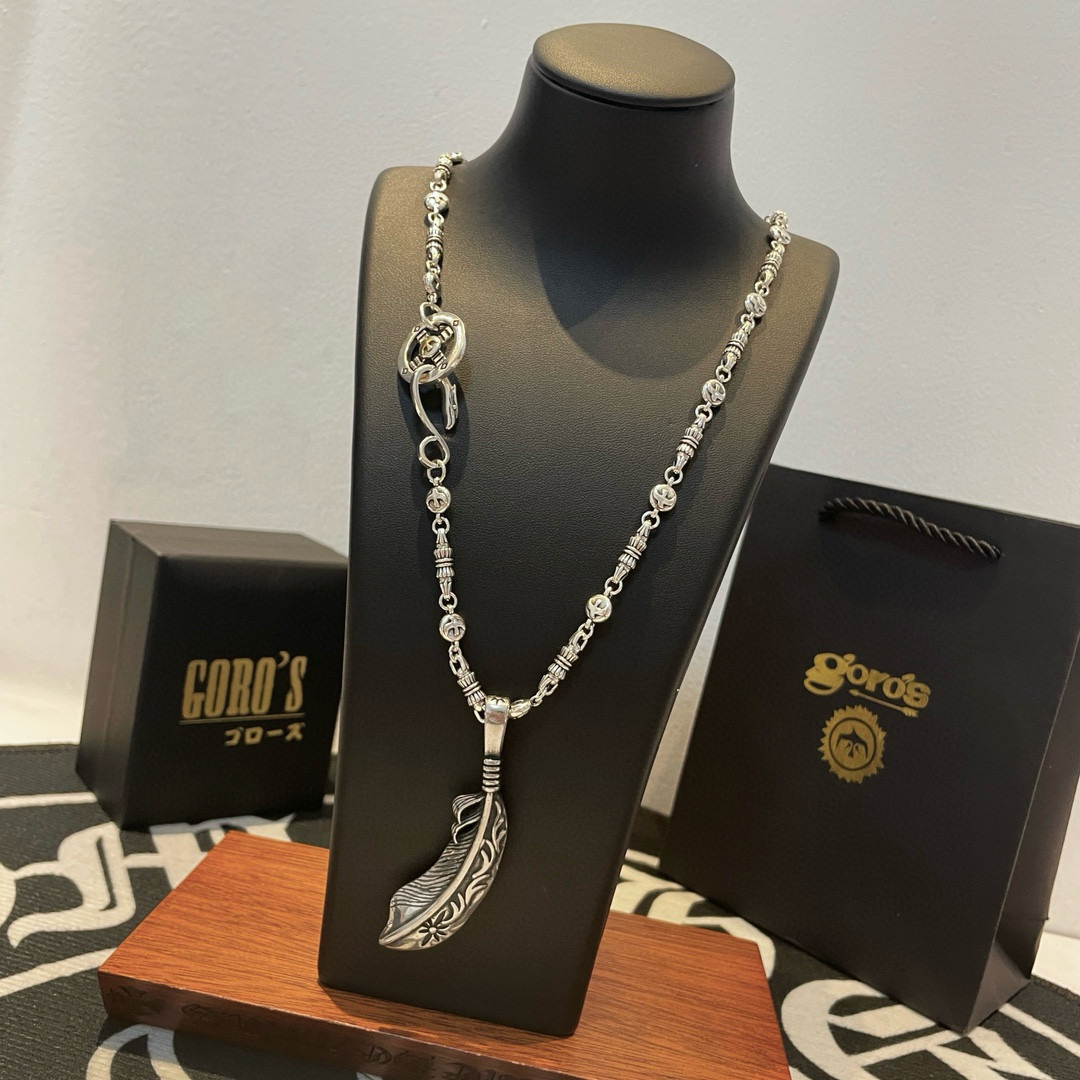 Goro's 新品上架Goro’s高桥吾郎松羽毛吊坠