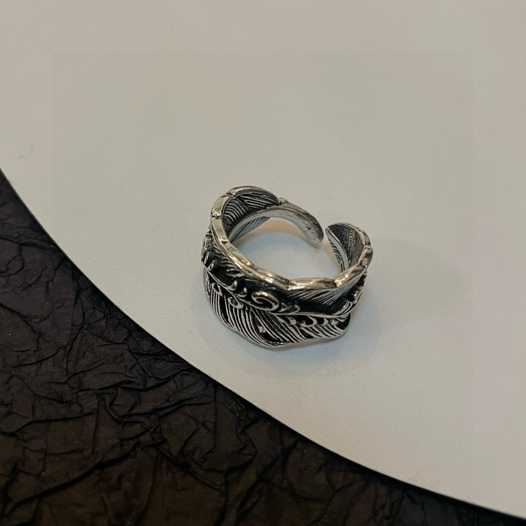 Goro's 新品上架Goro’s高桥吾郎羽毛开口戒指