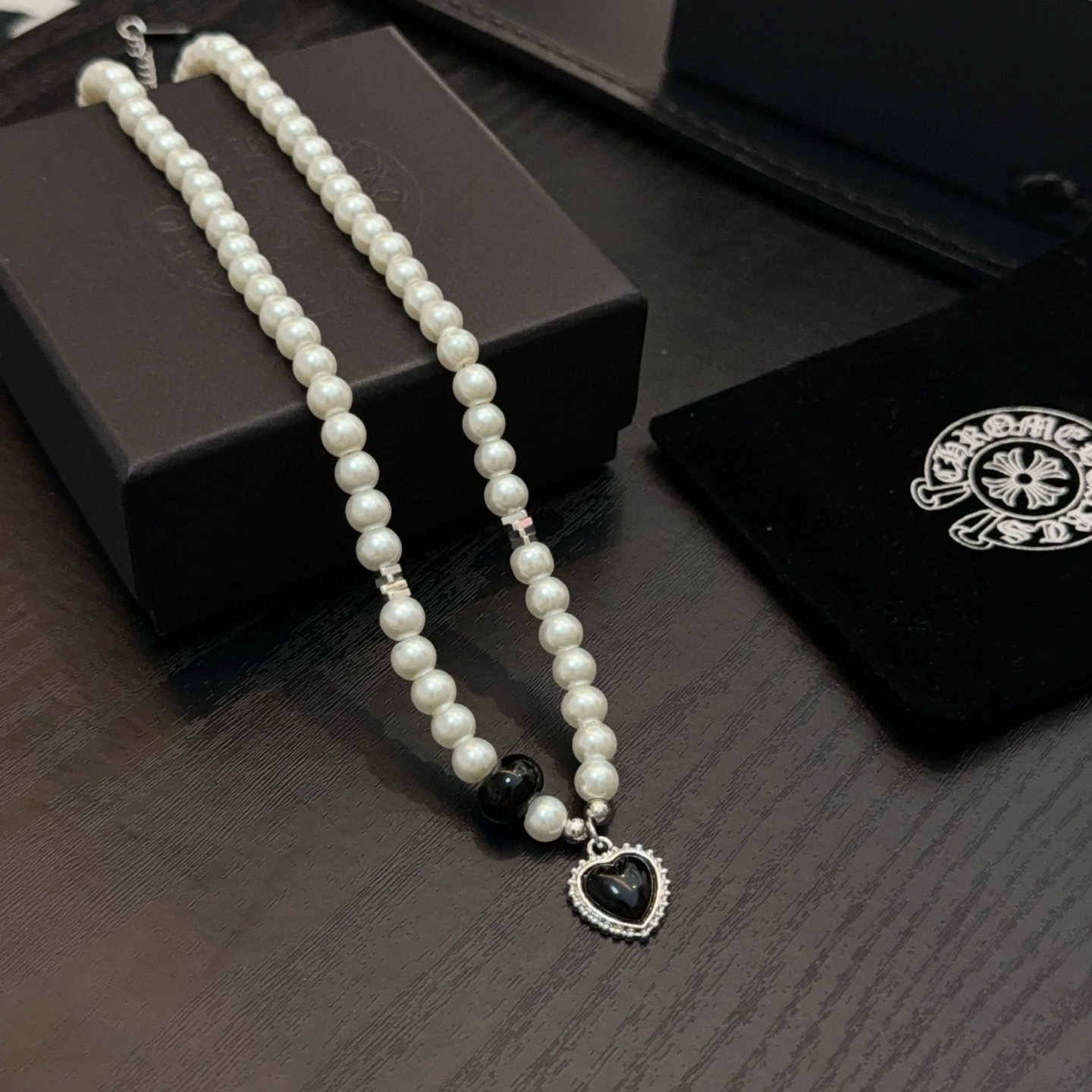 115 Chrome hearts 克罗心珍珠项链 9