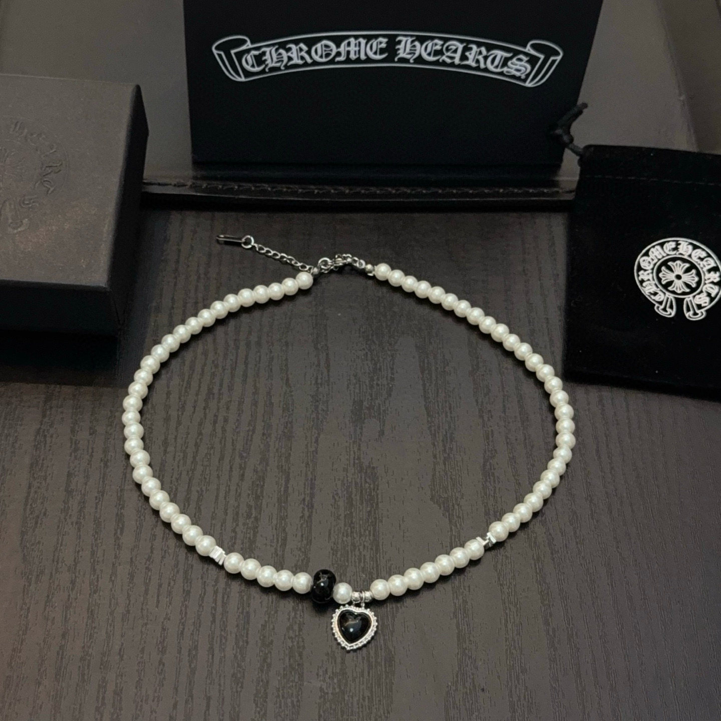 115 Chrome hearts 克罗心珍珠项链 7