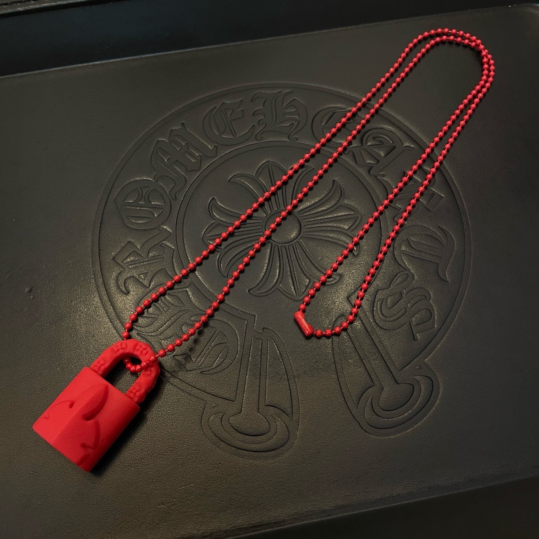批新款Chrome Hearts 克罗心十字架锁头树脂圆珠项链，精致专柜工艺，品质保证，男女同款，多种风