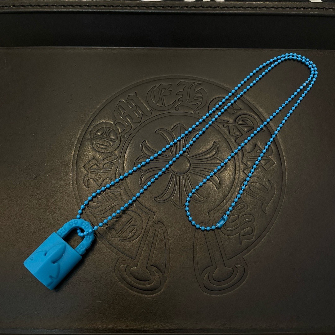 批新款Chrome Hearts 克罗心十字架锁头树脂圆珠项链，精致专柜工艺，品质保证，男女同款，多种风