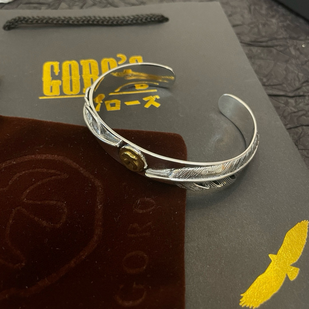 Goro's 新品上架Goro’s高桥吾郎点金飞鸟羽毛手镯