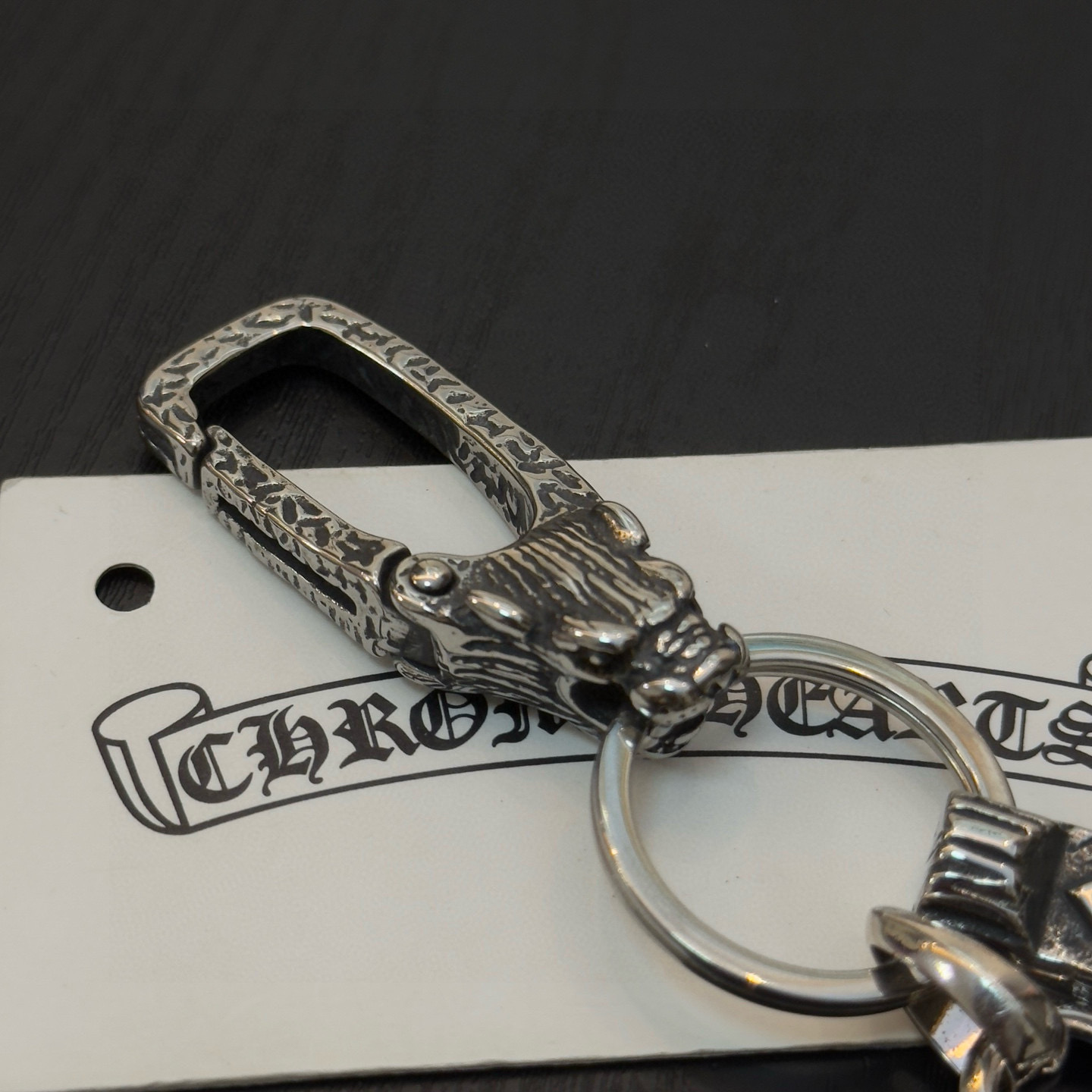 Chrome Hearts ❤️ 克罗心十字架钥匙扣 大龙虾扣 雕刻工艺 精工品质 纯手工打造 ～正品开