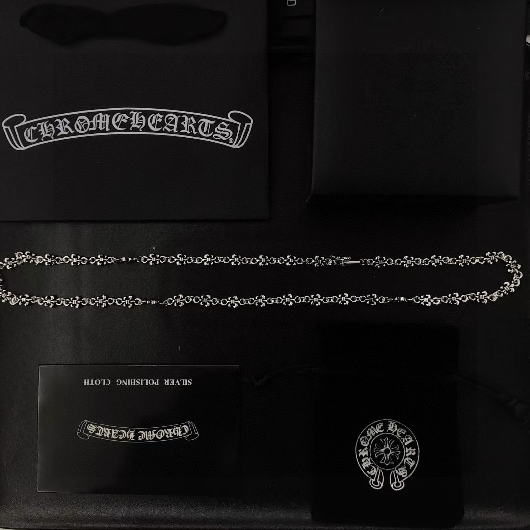 【专柜品质】Chrome Hearts克罗心 经典童军花项链 很好凹造型的项链不同的花纹设计风格呈现出与