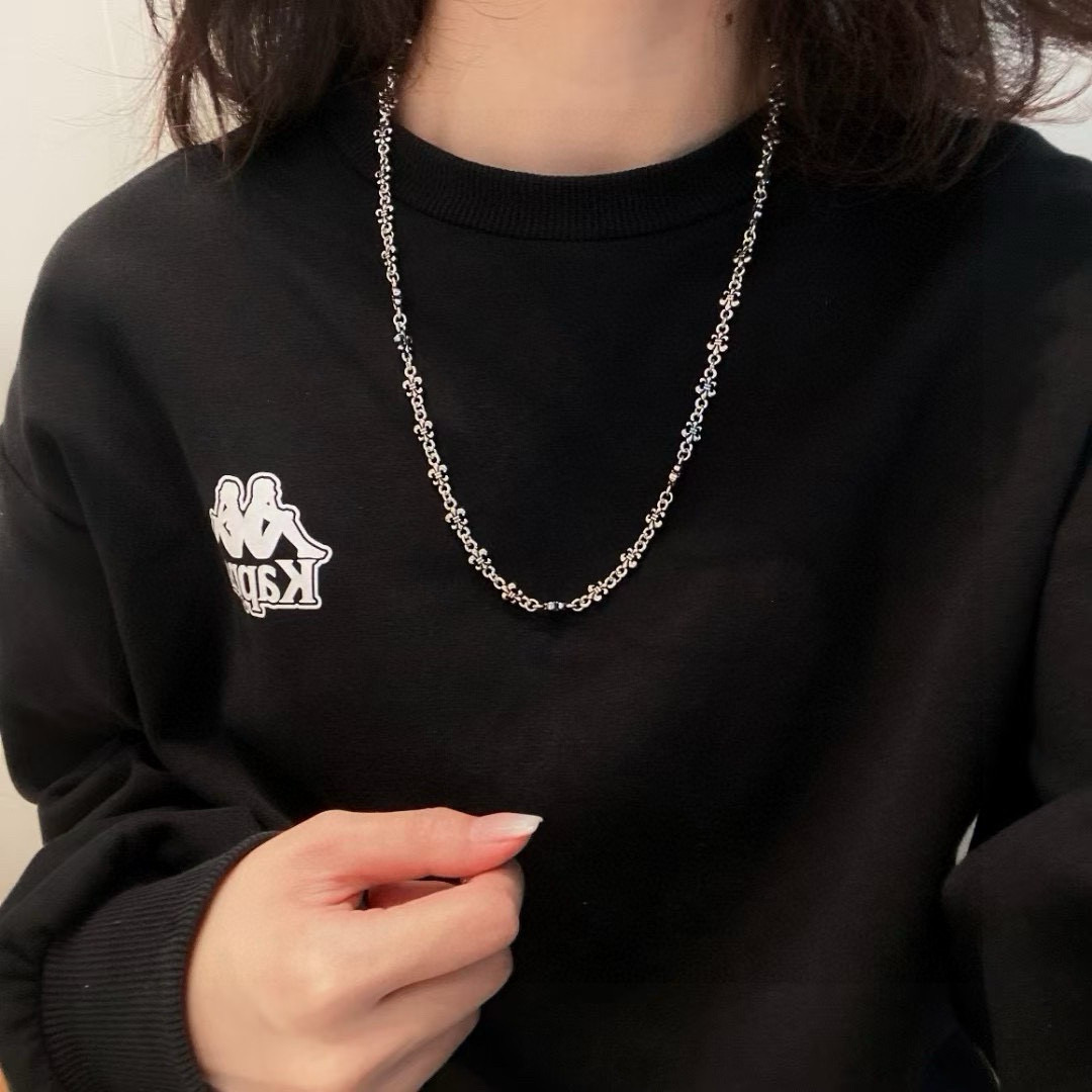 【专柜品质】Chrome Hearts克罗心 经典童军花项链 很好凹造型的项链不同的花纹设计风格呈现出与