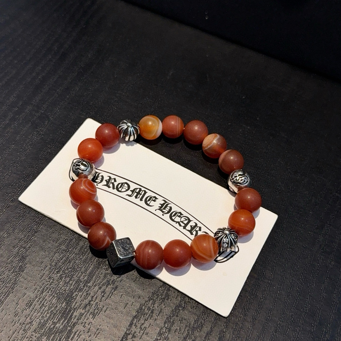 新款【专柜品质】Chrome Hearts克罗心 经典复古多元素手串手链 ，快手/ins/小红书热门，凹