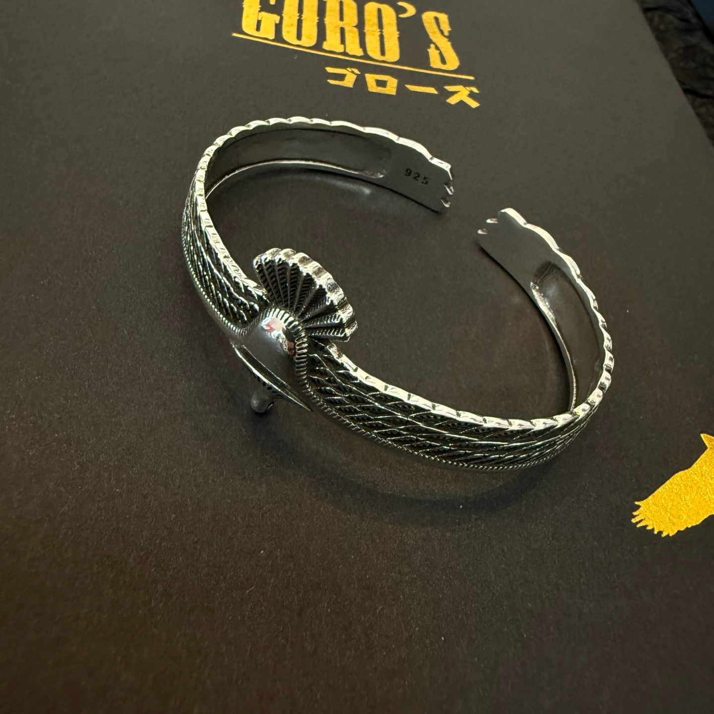 【新品上架】Goro’s高桥吾郎飞鹰开口手镯 顶级版本 认准独家拍摄 主攻高端市场 绝对区别普通版本！图