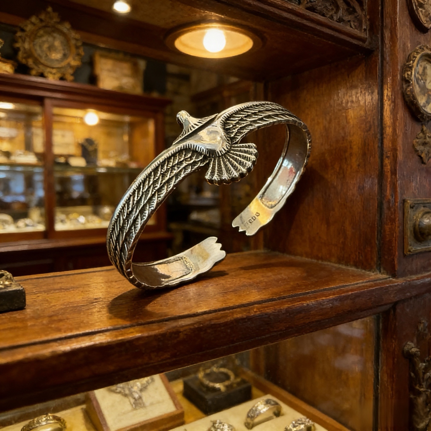 【新品上架】Goro’s高桥吾郎飞鹰开口手镯 顶级版本 认准独家拍摄 主攻高端市场 绝对区别普通版本！图