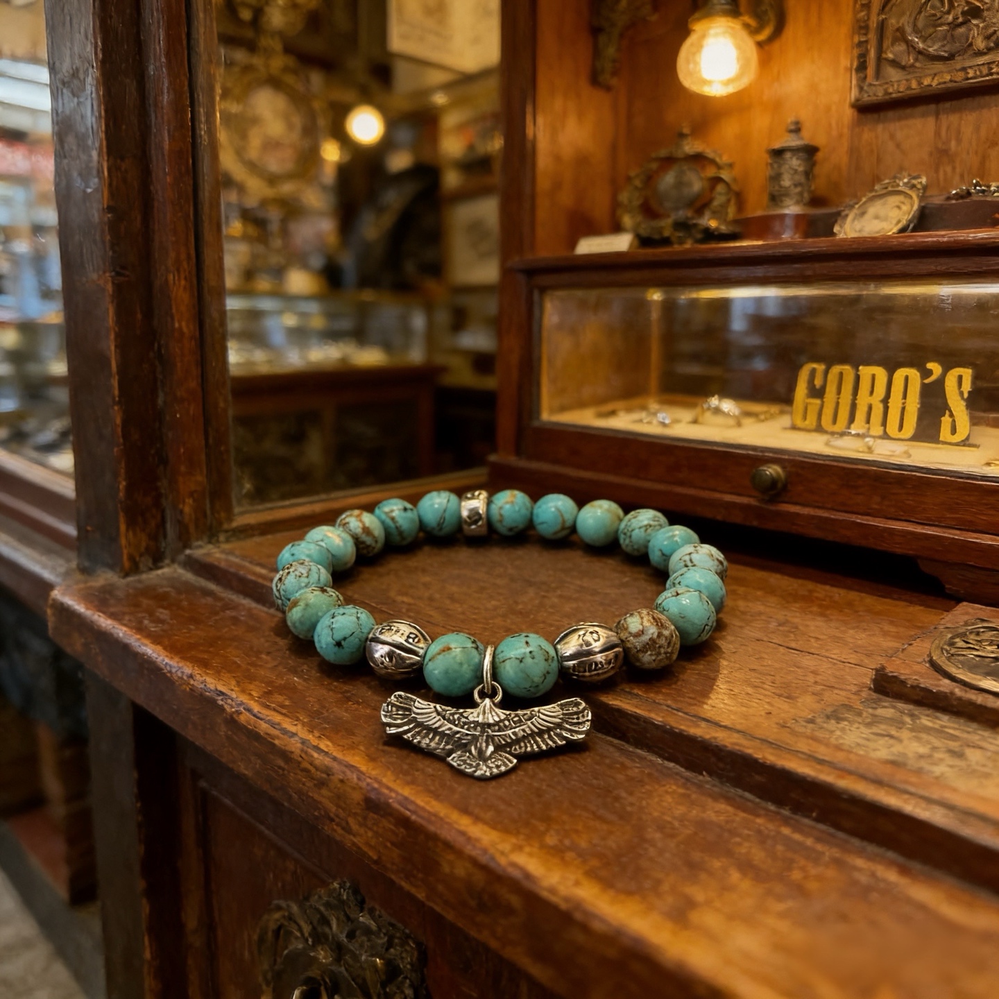 【新品上架】Goro’s高桥吾郎松石手串手链，顶级版本 认准独家拍摄 主攻高端市场 绝对区别普通版本！图