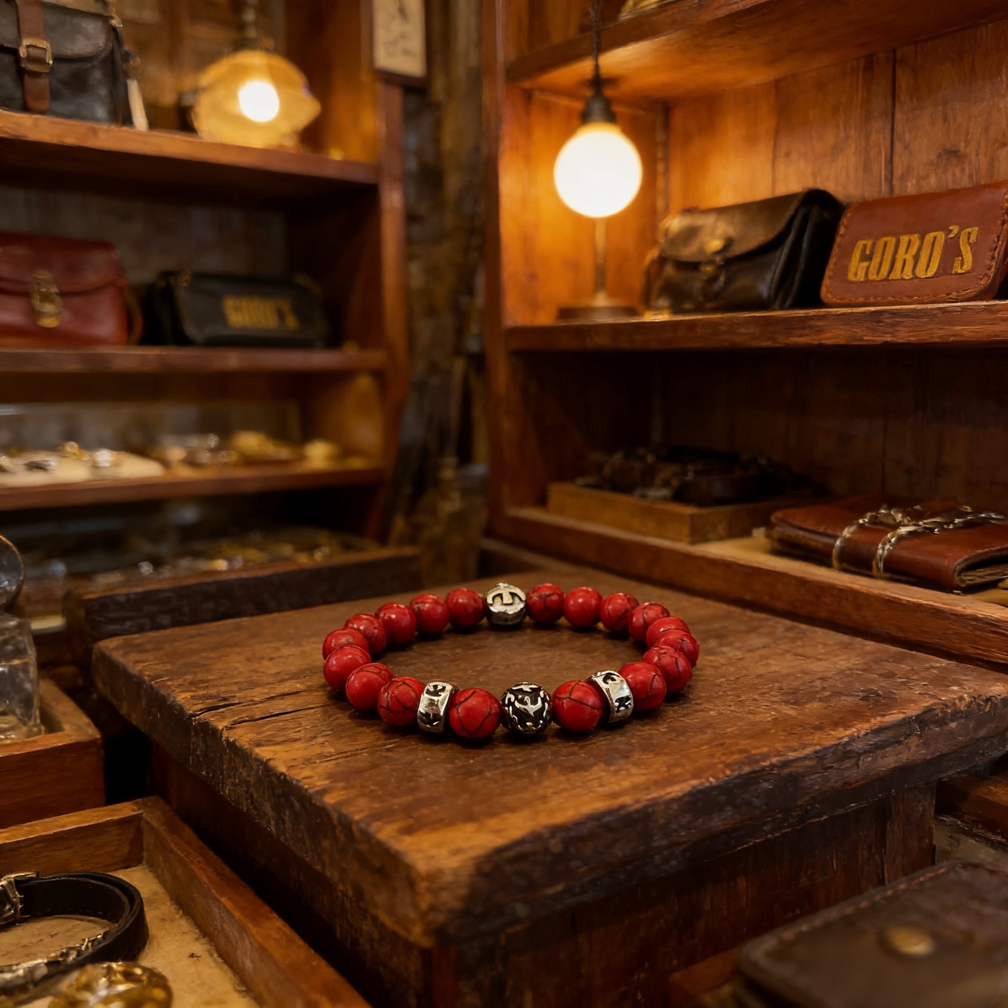 【新品上架】Goro’s高桥吾郎松石手串手链，顶级版本 认准独家拍摄 主攻高端市场 绝对区别普通版本！图