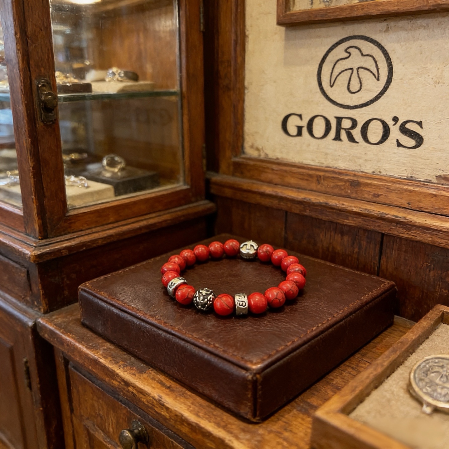 【新品上架】Goro’s高桥吾郎松石手串手链，顶级版本 认准独家拍摄 主攻高端市场 绝对区别普通版本！图