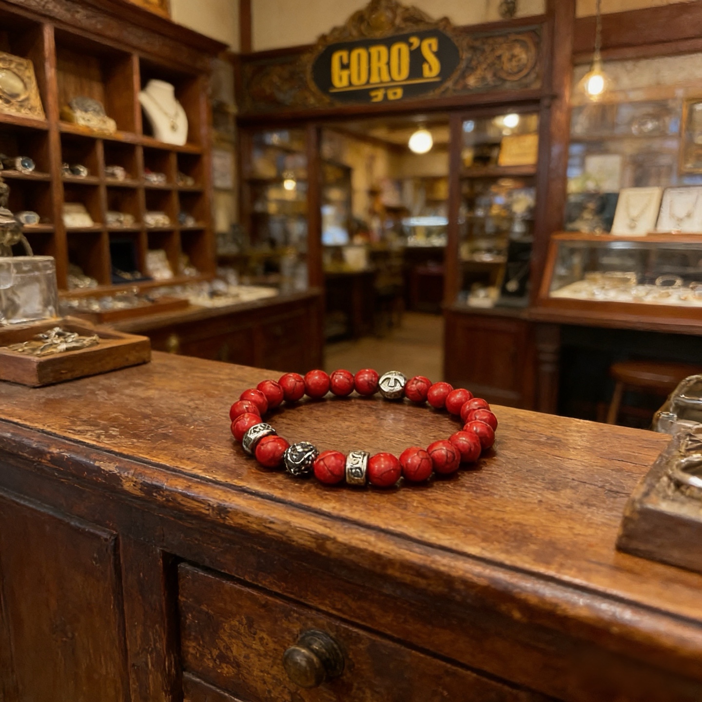 【新品上架】Goro’s高桥吾郎松石手串手链，顶级版本 认准独家拍摄 主攻高端市场 绝对区别普通版本！图