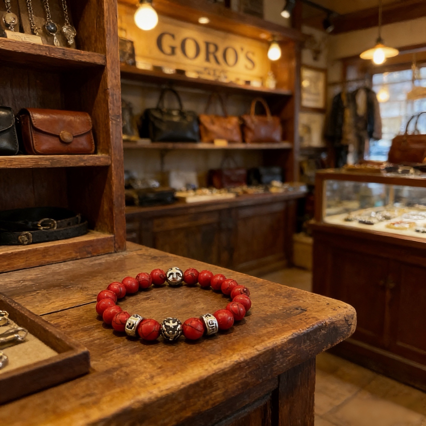 【新品上架】Goro’s高桥吾郎松石手串手链，顶级版本 认准独家拍摄 主攻高端市场 绝对区别普通版本！图