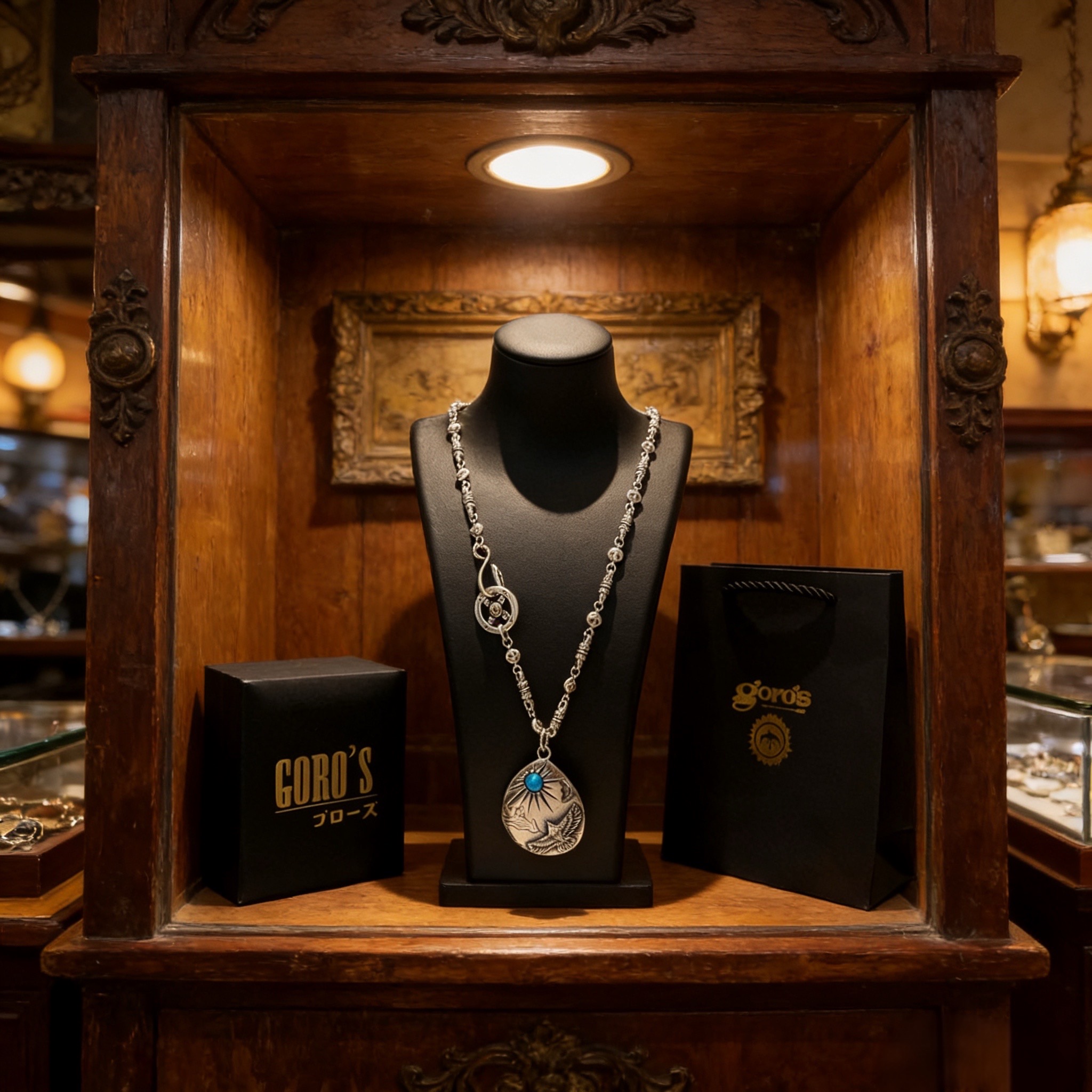 NO:763363,[New products on the shelves] Goro’s Goro Takahashi silver medal turquoise eagle pendant, Takahashi classic bird necklace, top version, exclusive photo shoot, focusing on the high-end market, Kuaishou/ins/Xiaohongshu popular model, absolutely different from the ordinary version!  The product details in the pictures are consistent with ZP!  Original production process, exquisite quality, purely handmade ~ Authentic mold opening, trendy and fashionable must-have, can be worn by both men and women, same style for couples, rock punk Thai silver style, retro elements, trendy and versatile, same style as the official website, fine jewelry, necklace19860909【新品上架】Goro’s高桥吾郎银牌松石老鹰吊坠,高桥经典飞鸟项链,顶级版本,认准独家拍摄,主攻高端市场 ,快手/ins/小红书热门款,绝对区别普通版本！图片产品细节与ZP一致！原版制作工艺 精工品质 纯手工打造 ～正品开模潮流时尚必备 男女均可佩戴 情侣款同款 摇滚朋克泰银风格 复古元素 潮流百搭 官网同款,饰品精品,necklace,Jewelry