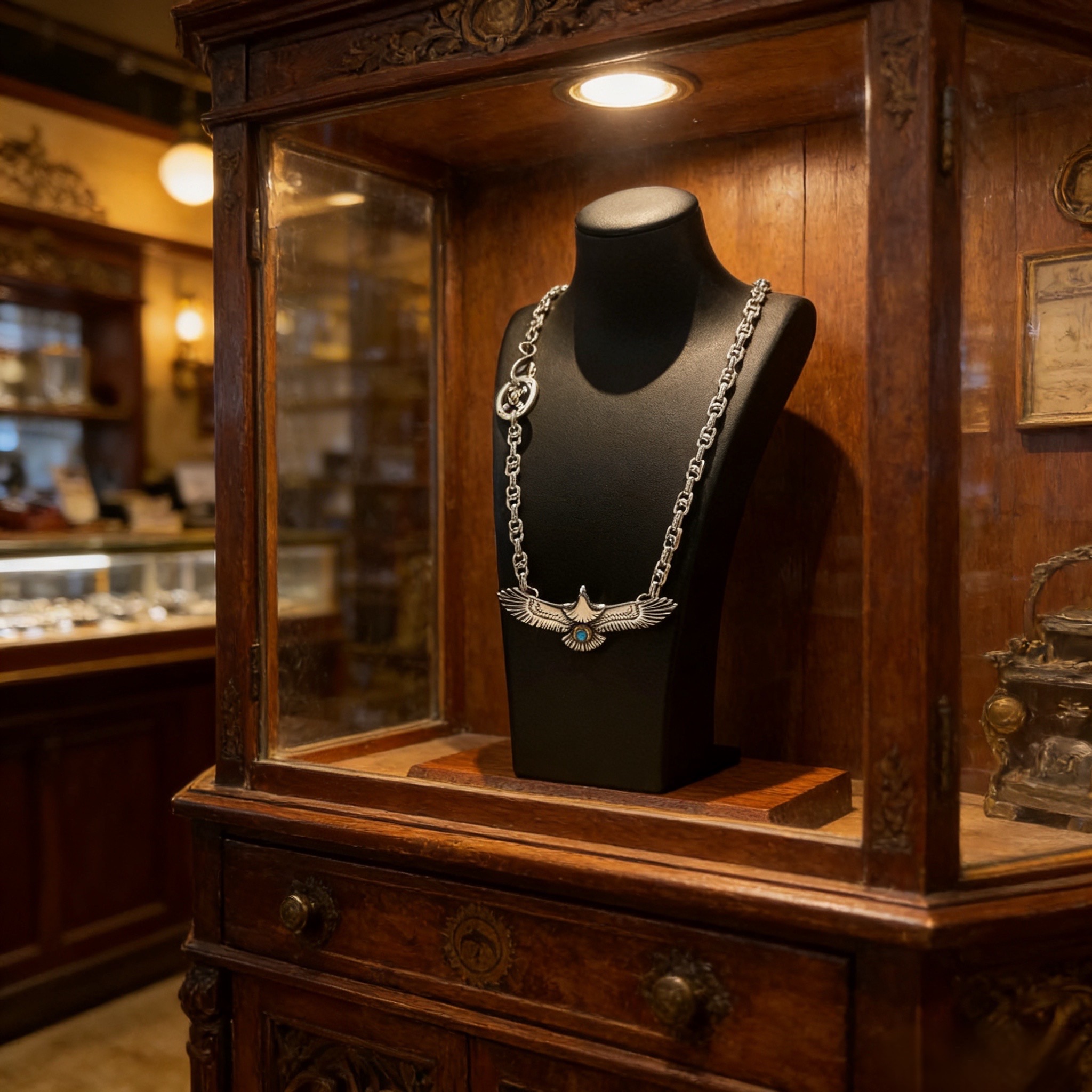 【新品上架】Goro’s高桥吾郎老鹰项链，顶级版本 认准独家拍摄 主攻高端市场 绝对区别普通版本！图片产