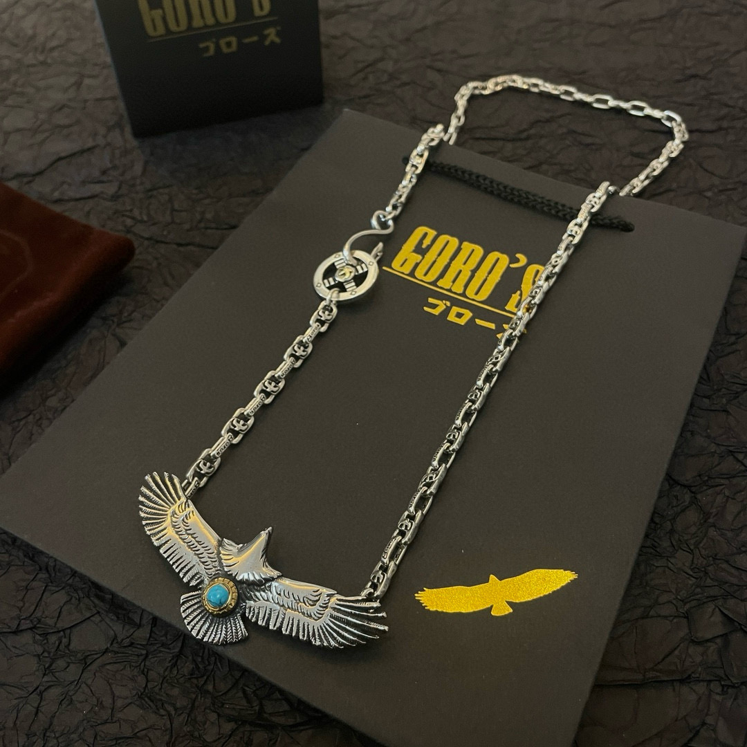 【新品上架】Goro’s高桥吾郎老鹰项链，顶级版本 认准独家拍摄 主攻高端市场 绝对区别普通版本！图片产