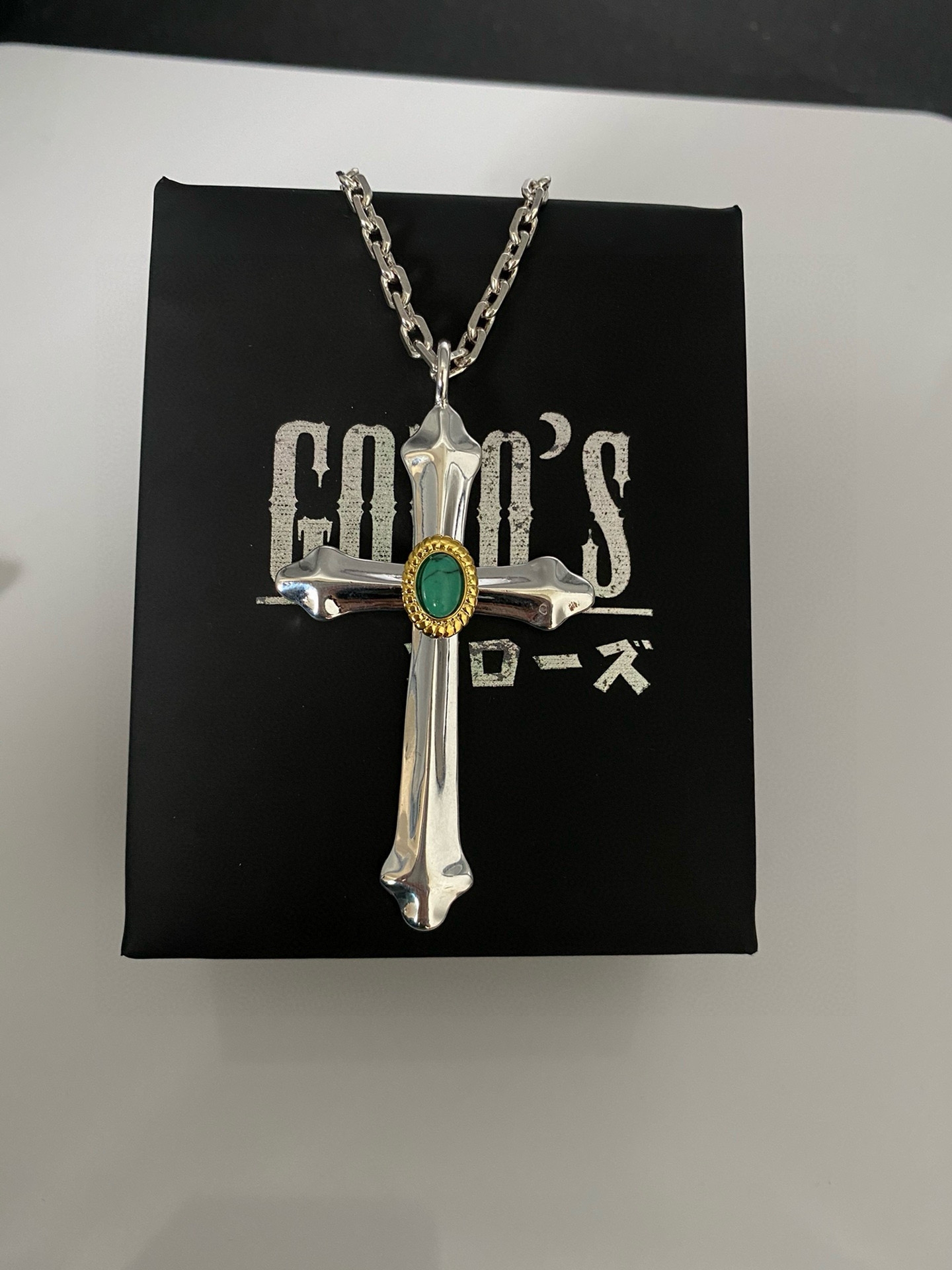 🔥高桥吾郎 十字架项链 小红书 抖音直播 网红 明星同款！无论怎么搭配‮好都‬看 六叔 林俊杰 木‮拓村