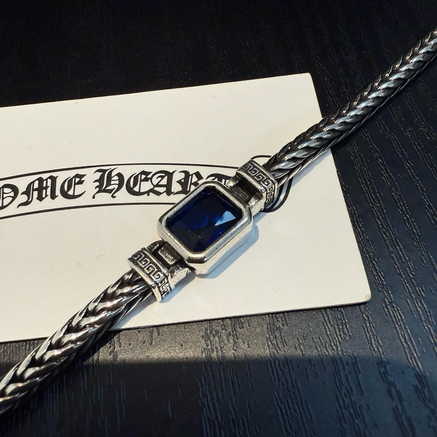 专柜品质Chrome Hearts克罗心手链，凹凸造型不同的花纹设计风格 呈现出与众不同 十字架 童军花