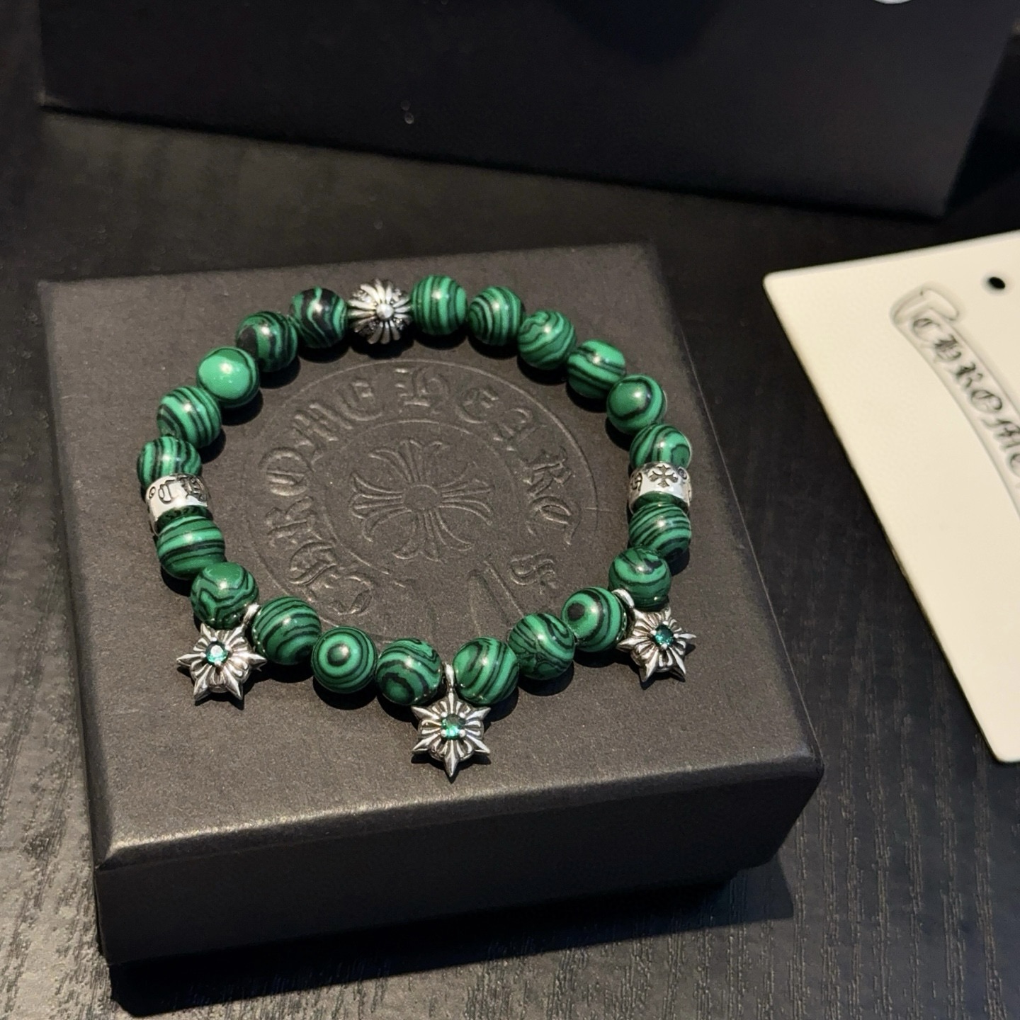 新款【专柜品质】Chrome Hearts克罗心 经典复古多元素手串手链 ，快手/ins/小红书热门，凹