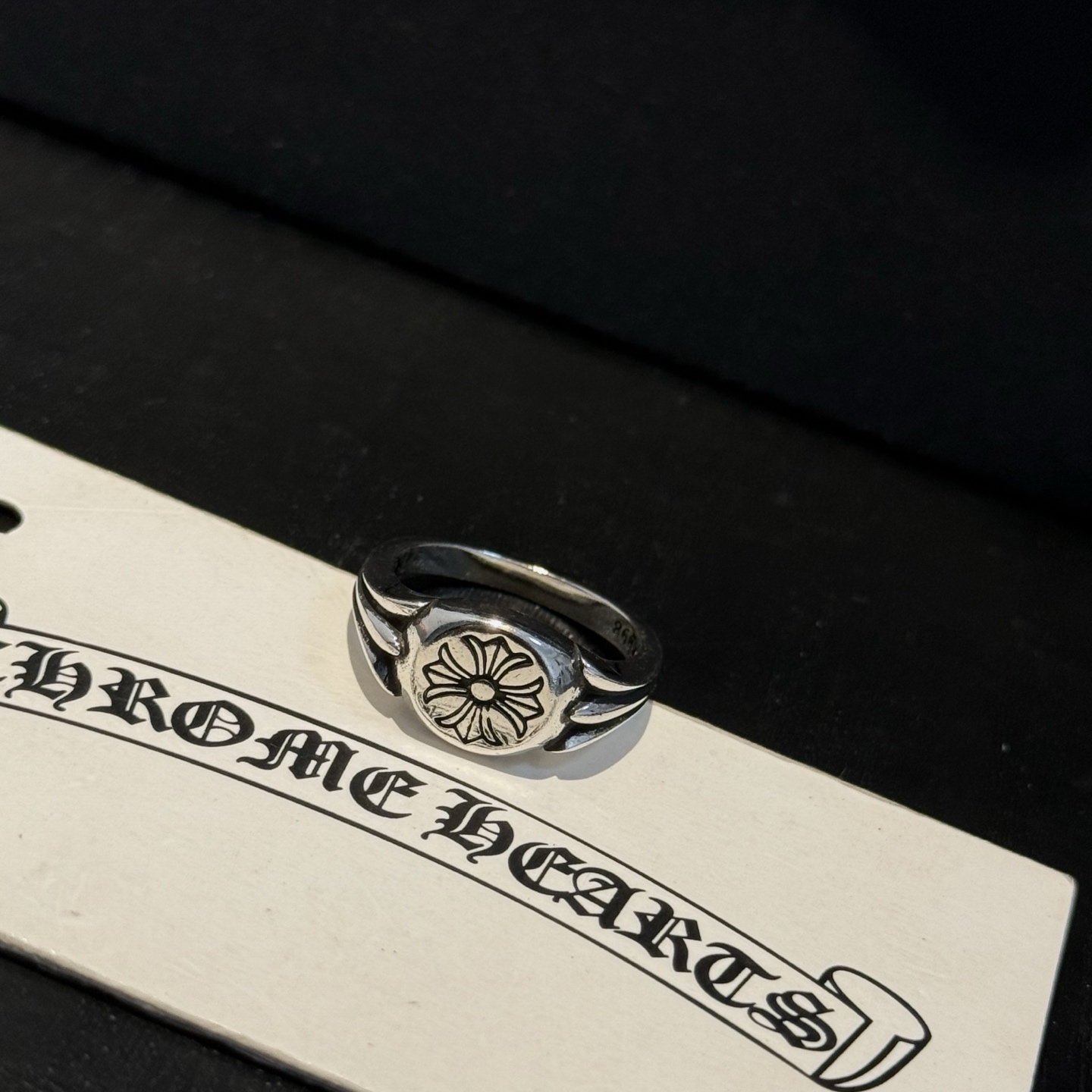 Chrome Hearts 品质Chrome Hearts克罗心十字花戒指
