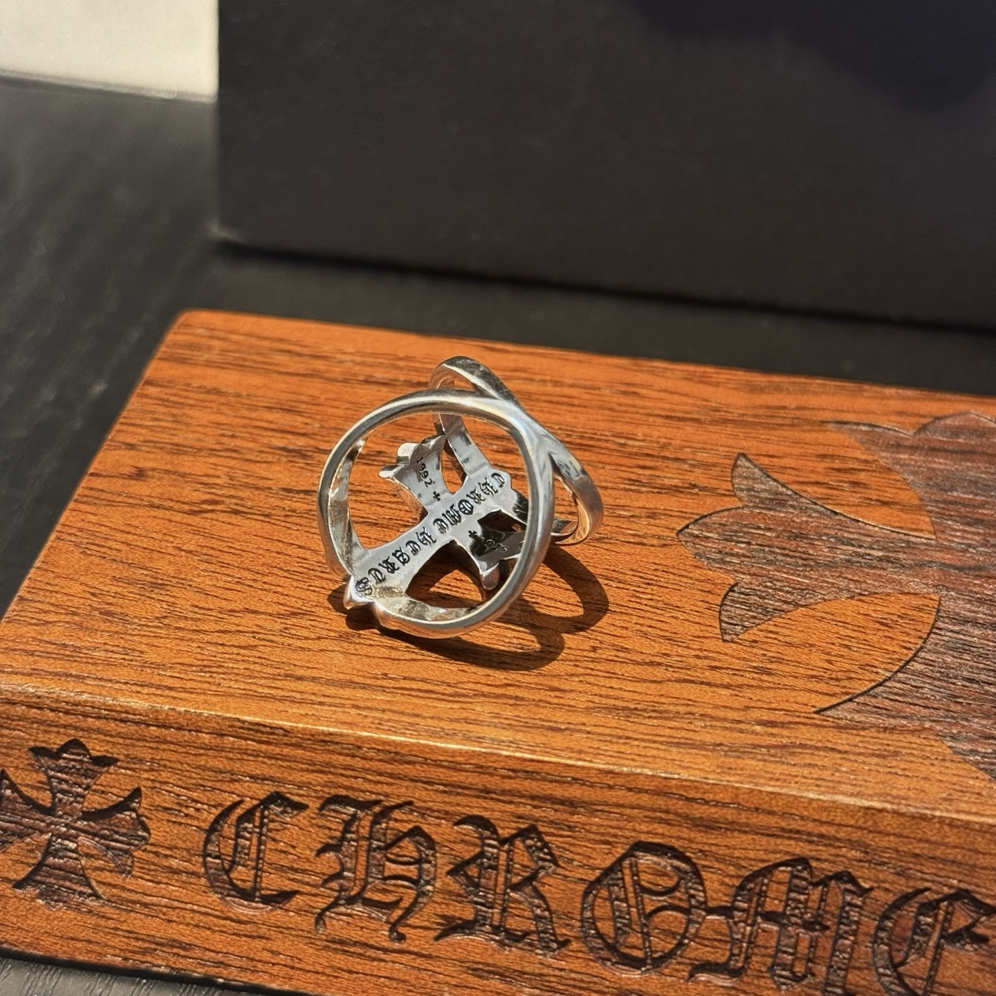 Chrome Hearts 品质Chrome Hearts克罗心十字架戒指