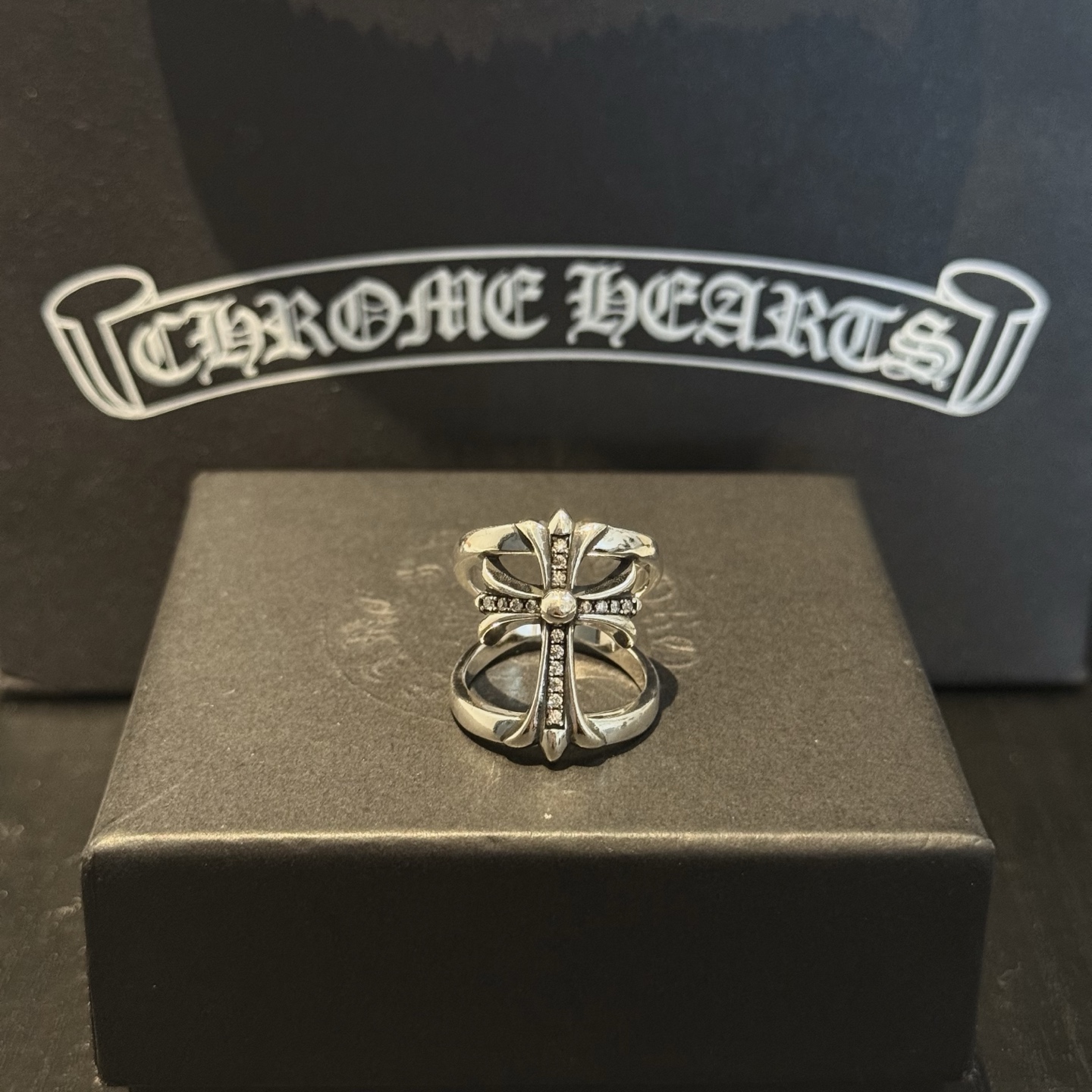 Chrome Hearts 品质Chrome Hearts克罗心十字架戒指