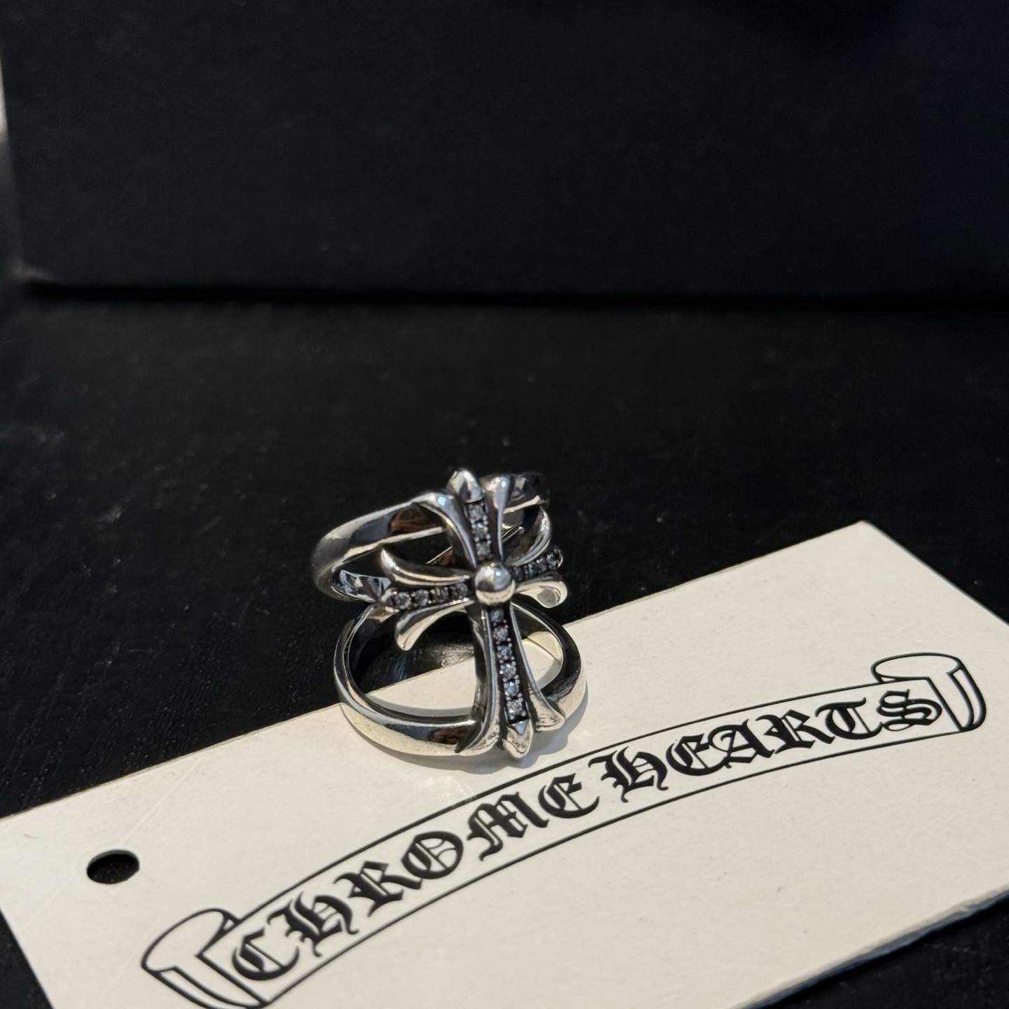 Chrome Hearts 品质Chrome Hearts克罗心十字架戒指