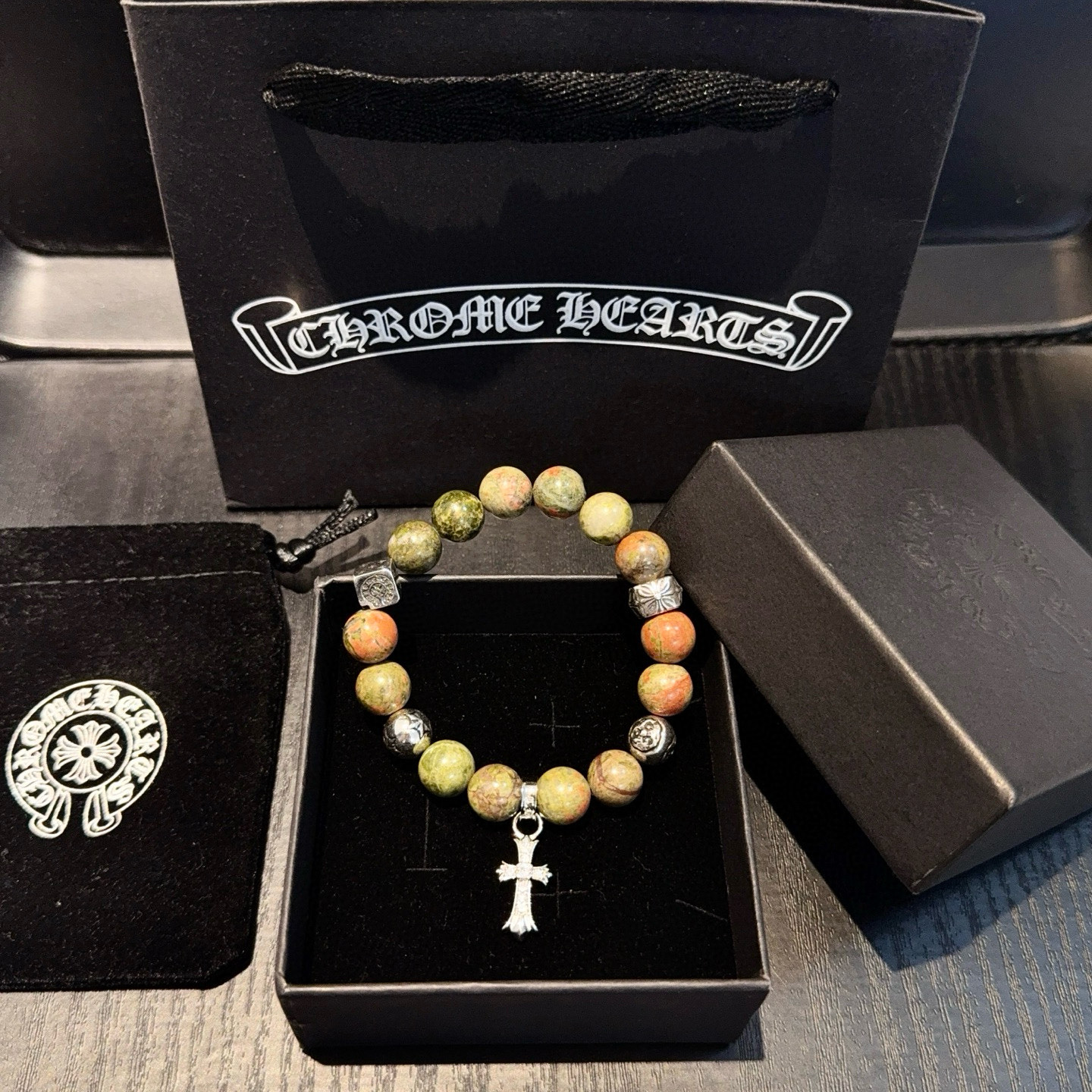 Chrome Hearts 新款【 品质】Chrome Hearts克罗心 多元素手链 手串