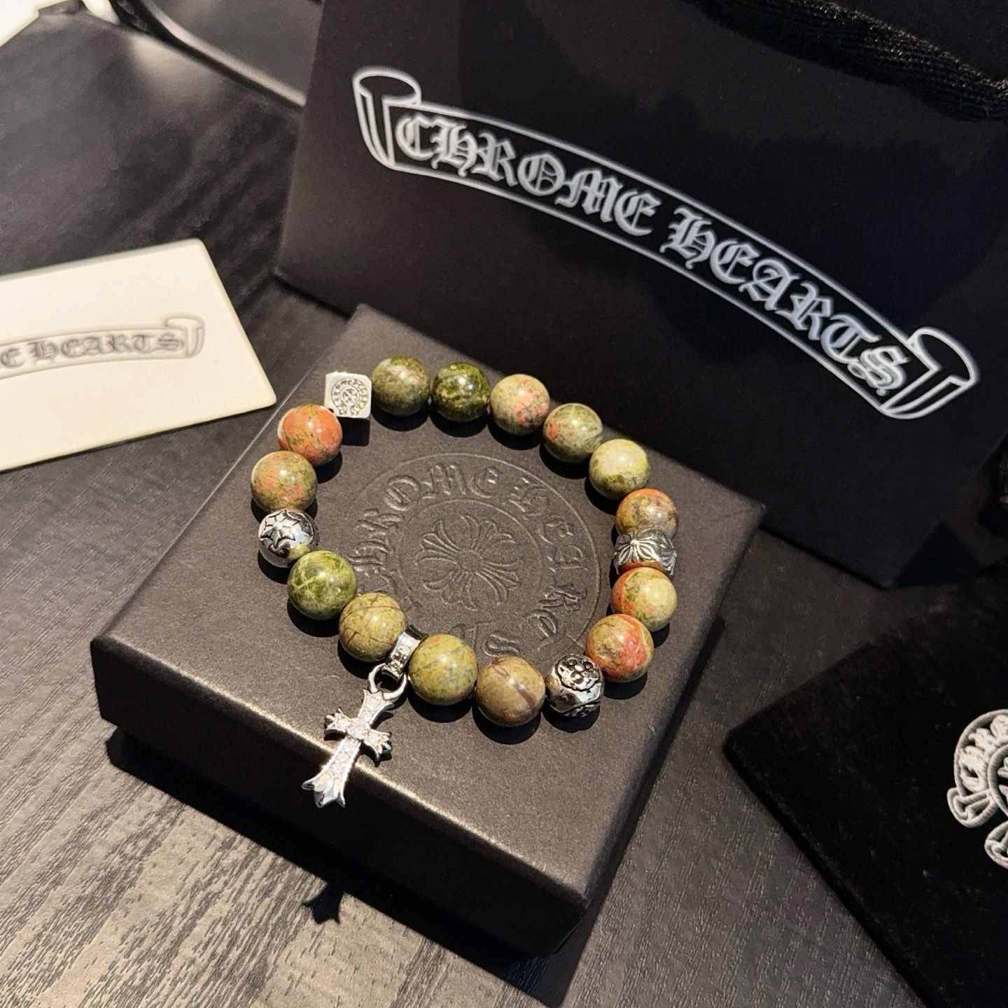 Chrome Hearts 新款【 品质】Chrome Hearts克罗心 多元素手链 手串