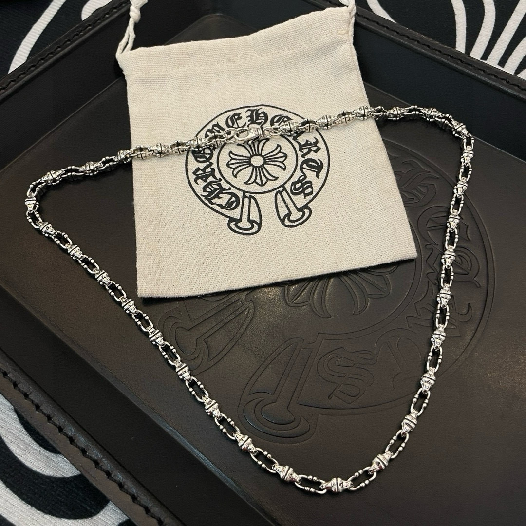 Chrome Hearts 抖音/快手/ins/小红书/直播热门 新款【 品质】Chrome Hearts克罗心项链