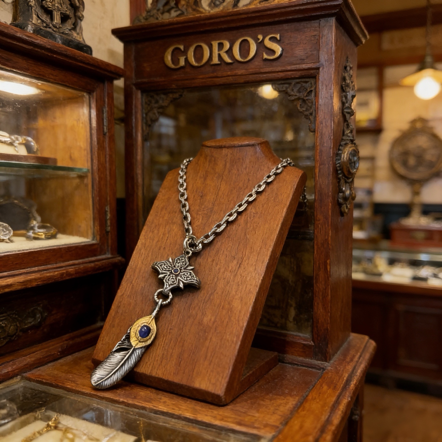 Goro's 新品上架Goro’s高桥吾郎羽毛吊坠 高桥 项链 认准独家拍摄 主攻高端市场