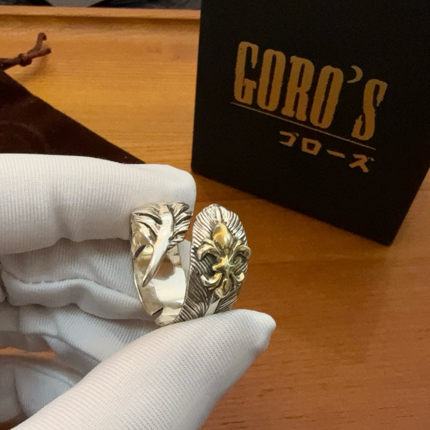 Goro's 新品上架Goro’s高桥吾郎羽毛戒指